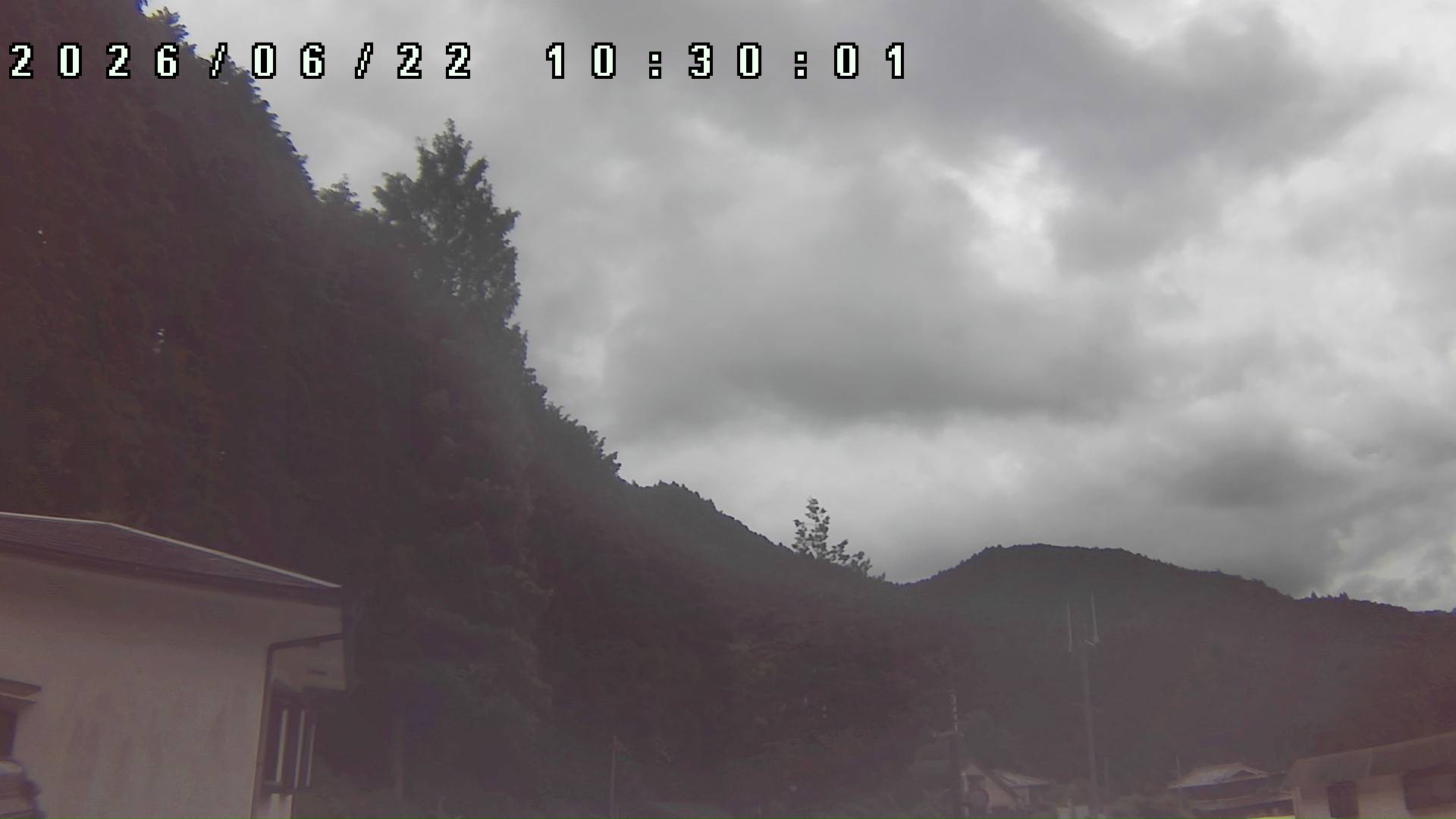 2026年6月22日 10:30ごろの金剛山登山口周辺の空