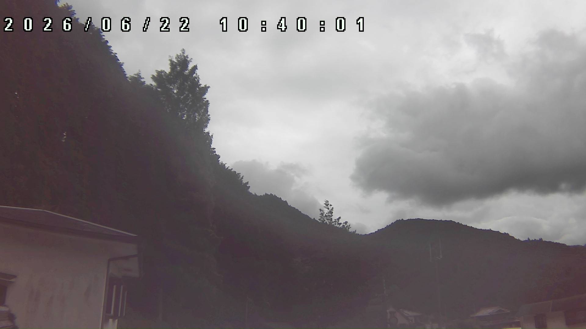 2026年6月22日 10:40ごろの金剛山登山口周辺の空