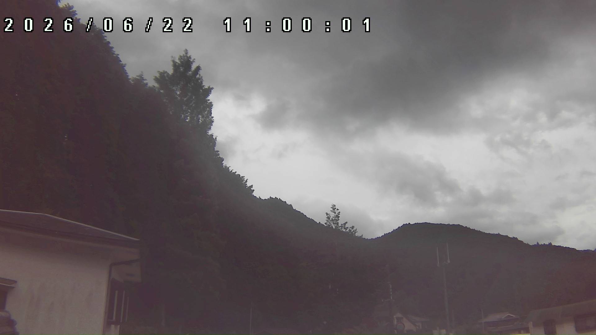 2026年6月22日 11:00ごろの金剛山登山口周辺の空