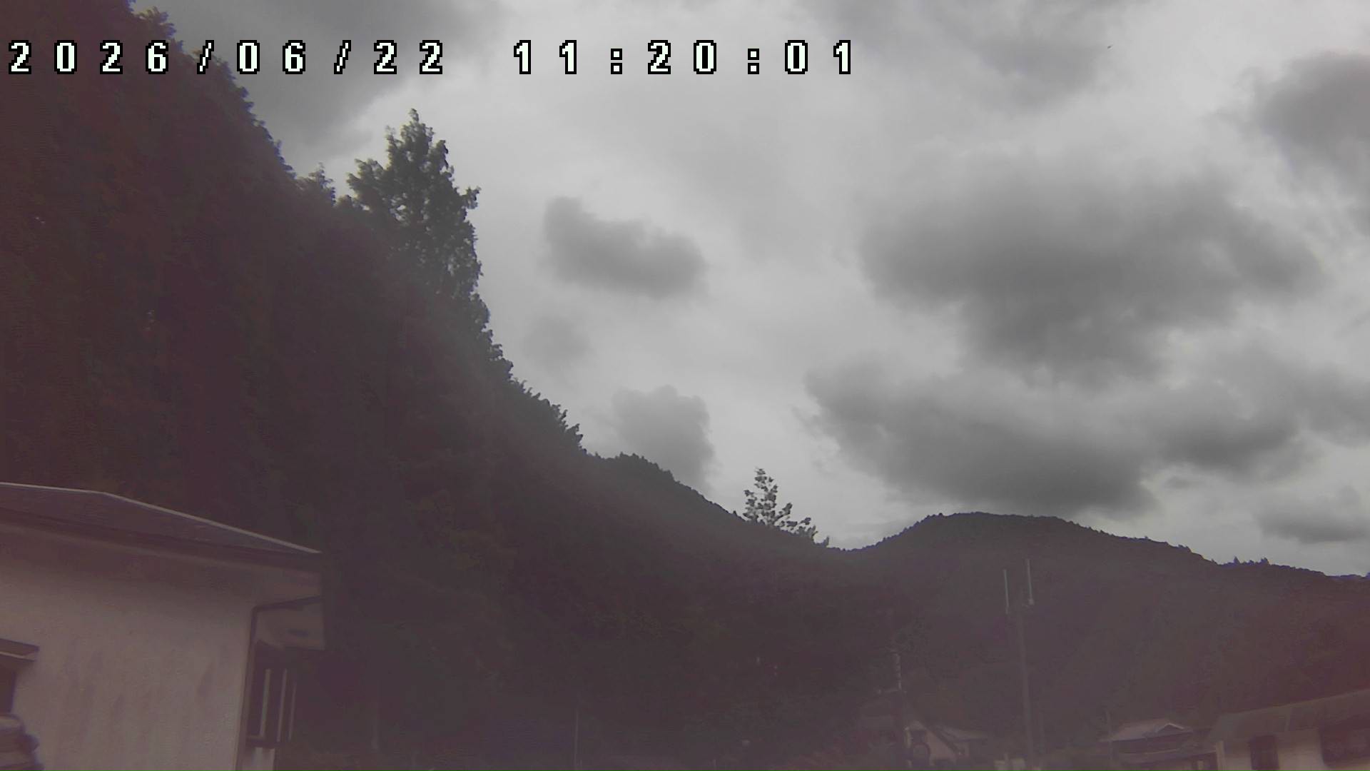 2026年6月22日 11:20ごろの金剛山登山口周辺の空