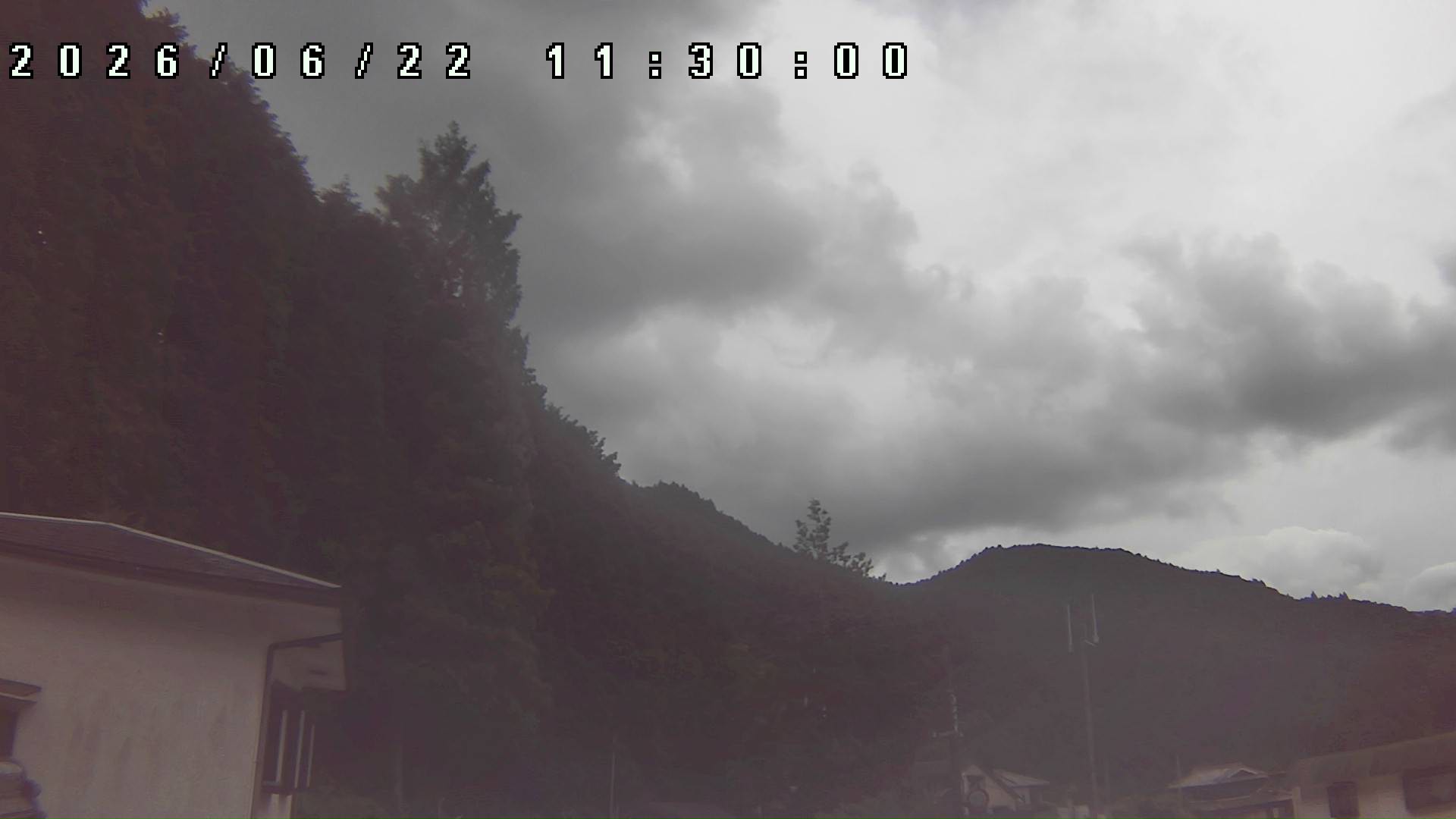 2026年6月22日 11:30ごろの金剛山登山口周辺の空