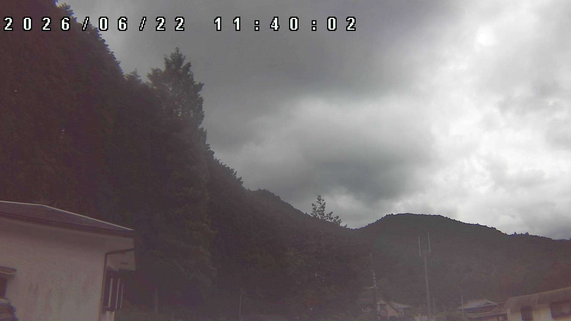 2026年6月22日 11:40ごろの金剛山登山口周辺の空
