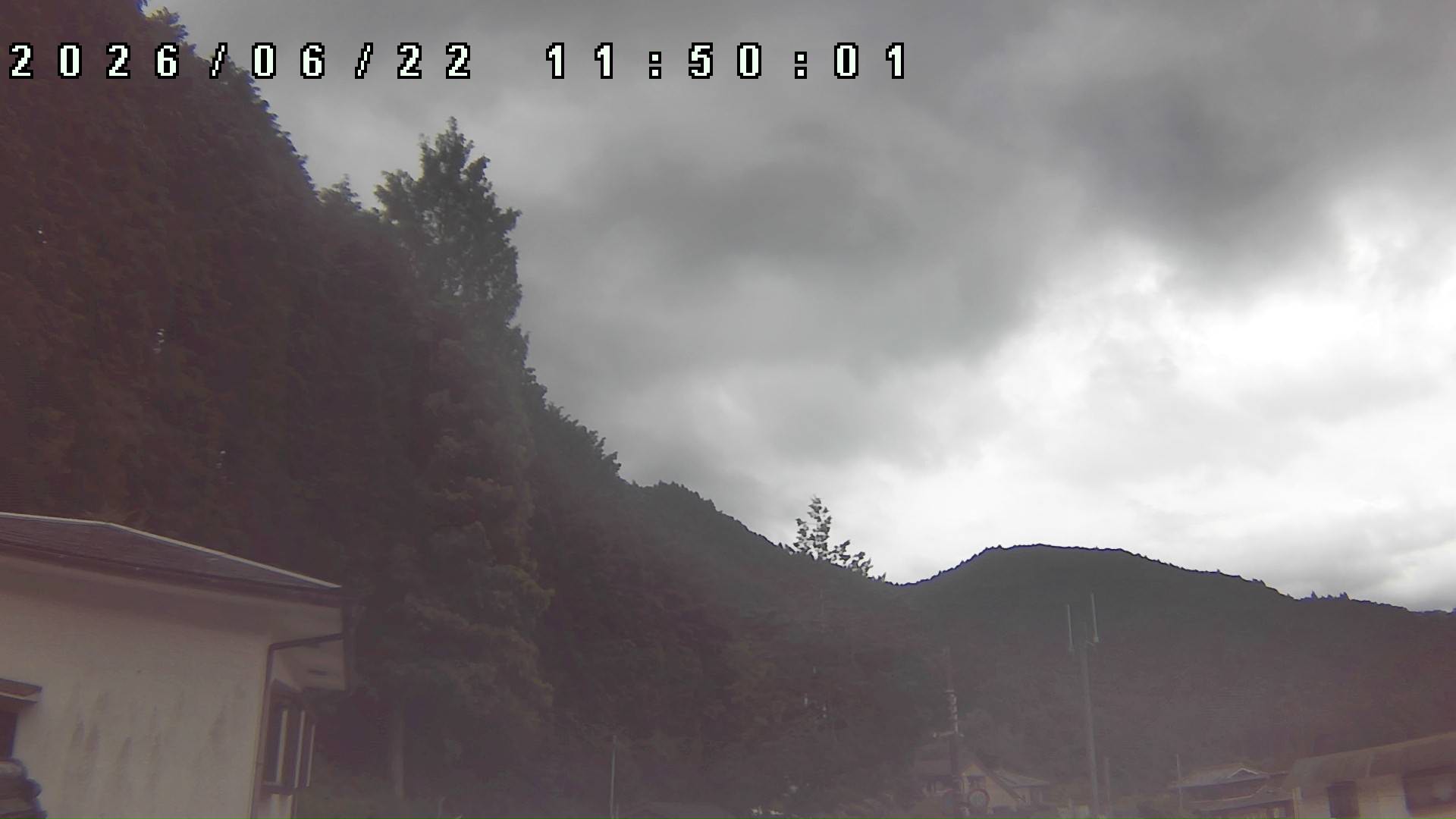2026年6月22日 11:50ごろの金剛山登山口周辺の空