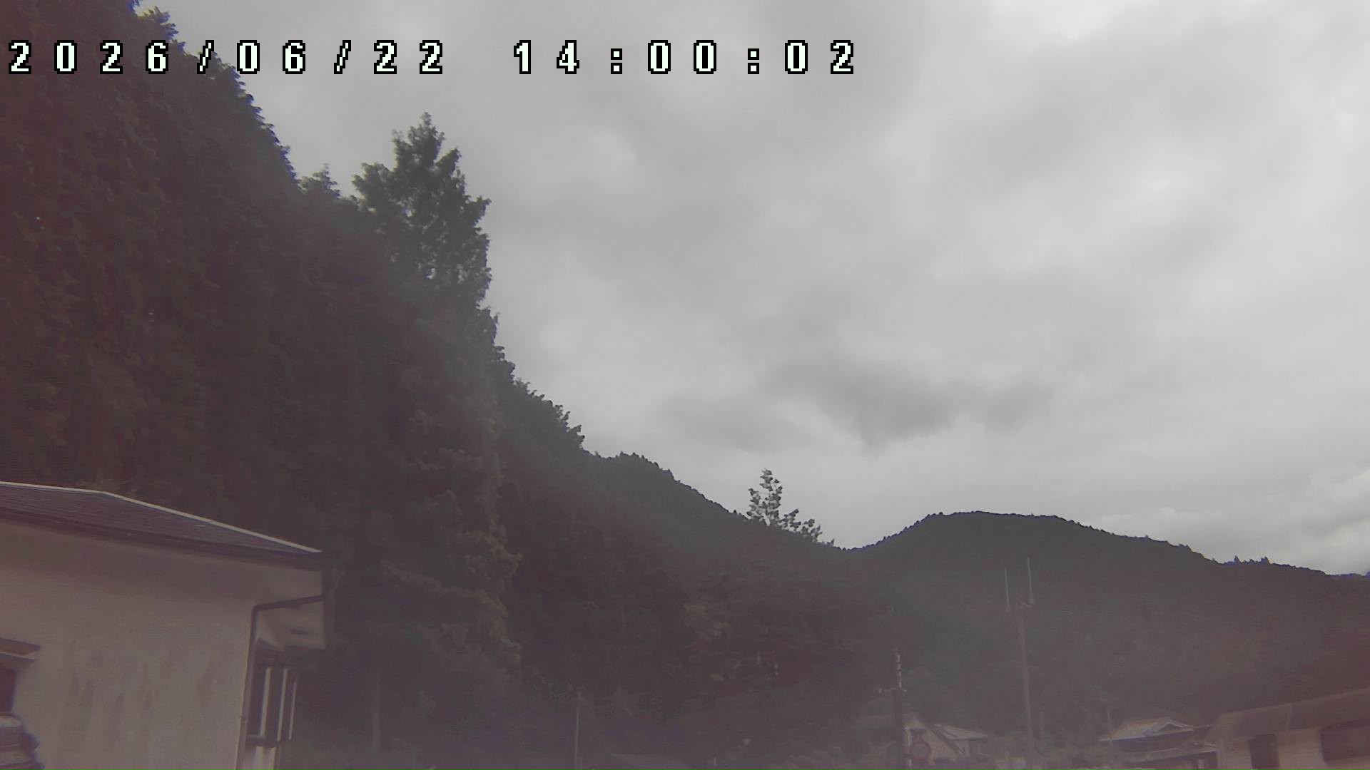 2026年6月22日 14:00ごろの金剛山登山口周辺の空