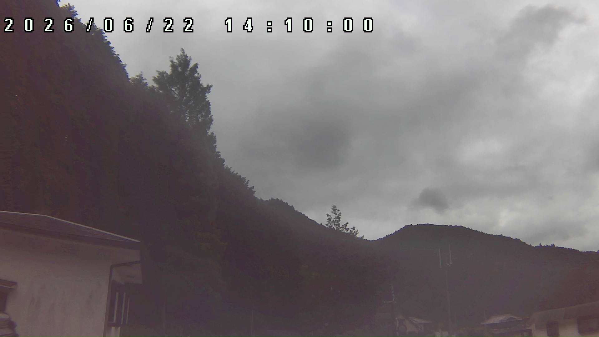 2026年6月22日 14:10ごろの金剛山登山口周辺の空