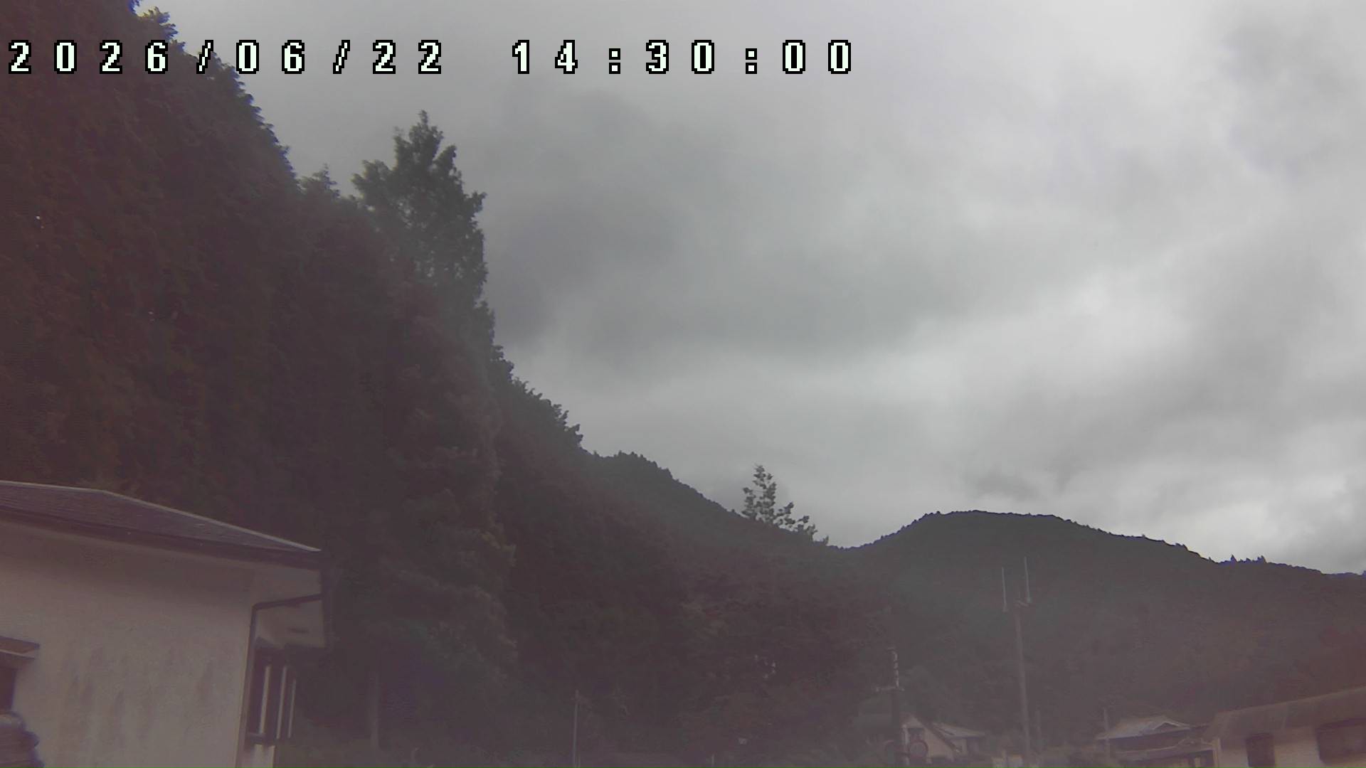 2026年6月22日 14:30ごろの金剛山登山口周辺の空