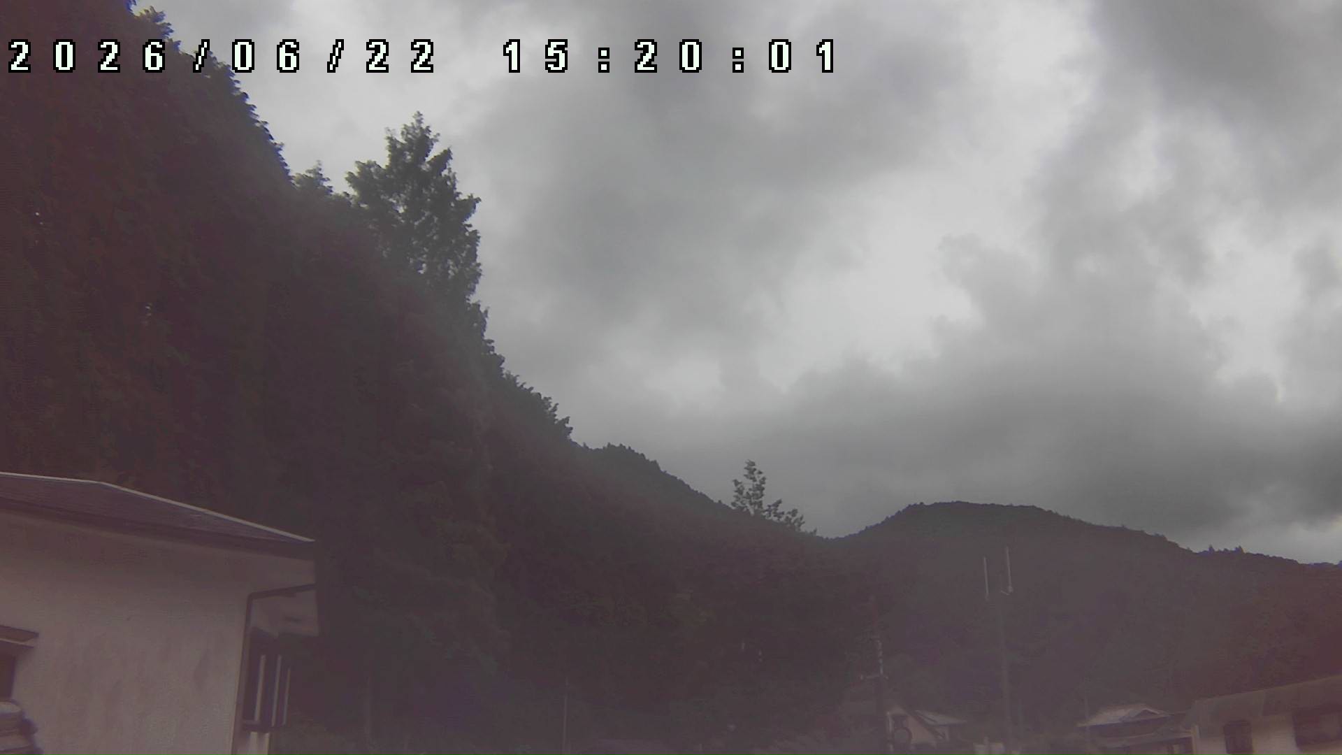 2026年6月22日 15:20ごろの金剛山登山口周辺の空