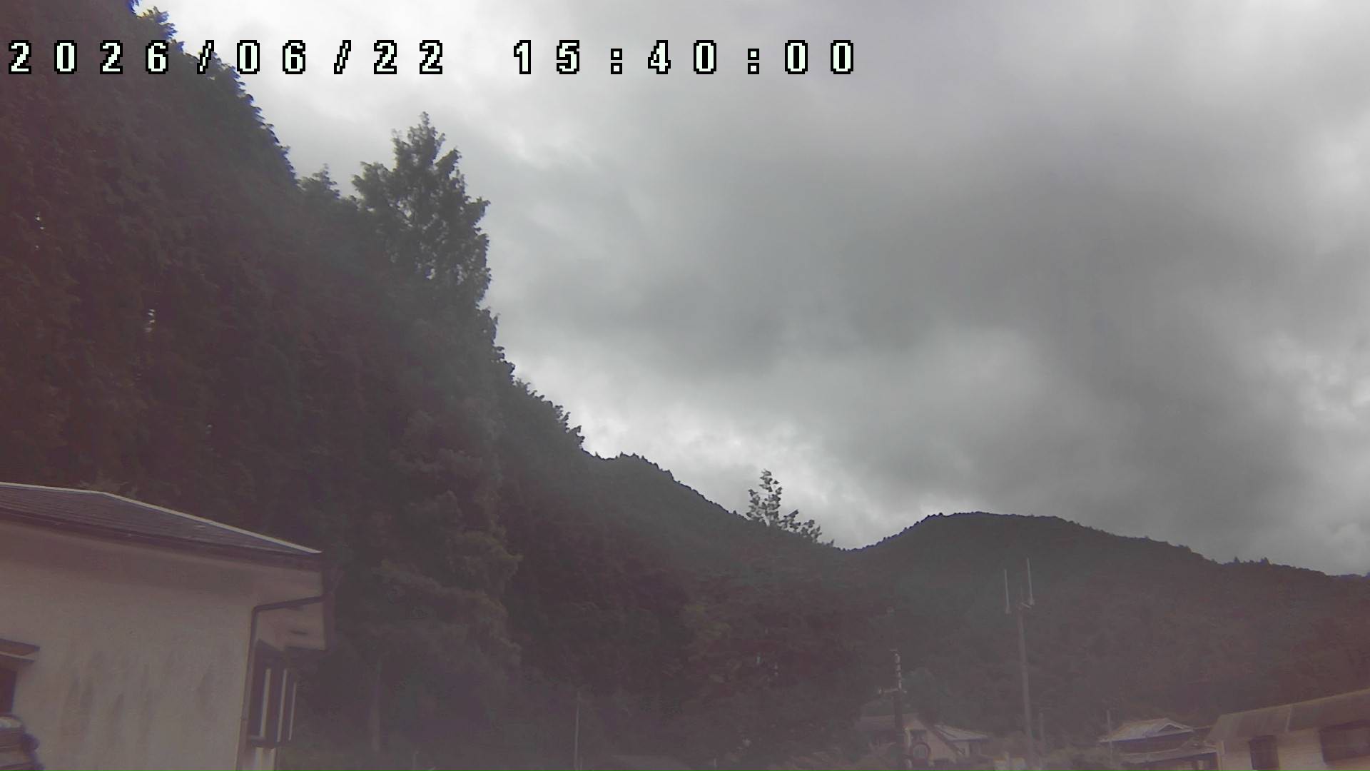 2026年6月22日 15:40ごろの金剛山登山口周辺の空
