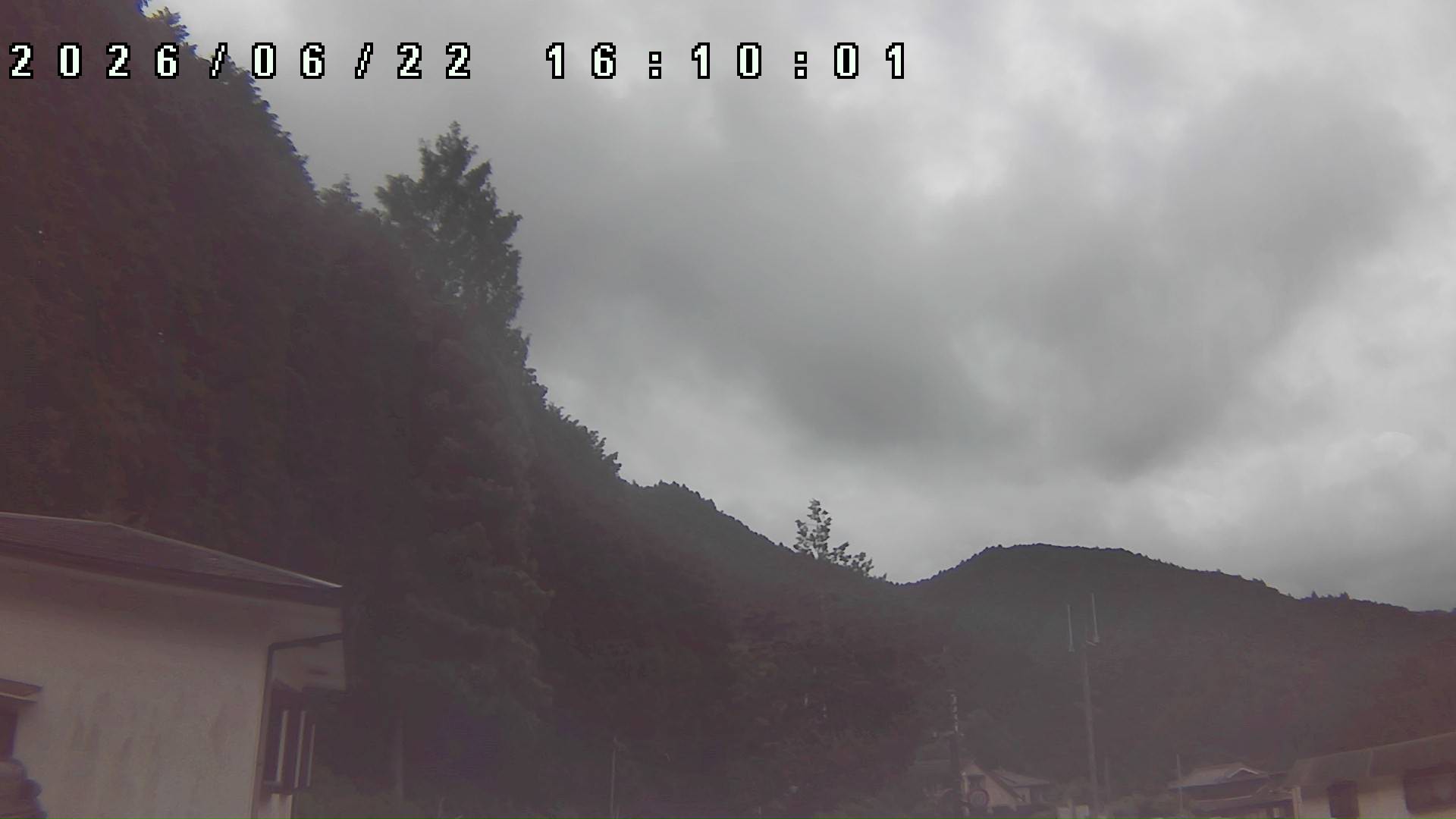 2026年6月22日 16:10ごろの金剛山登山口周辺の空