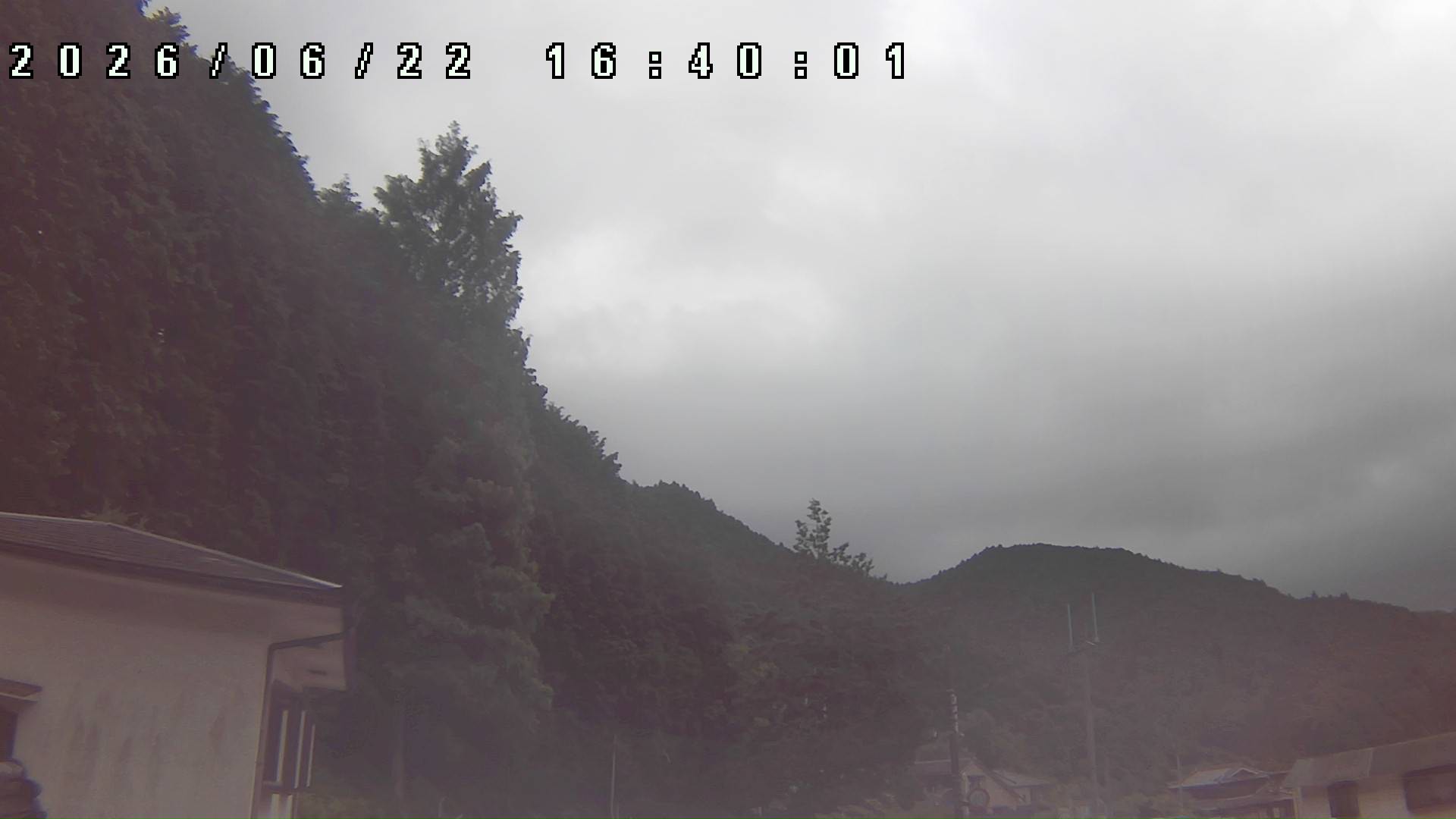 2026年6月22日 16:40ごろの金剛山登山口周辺の空