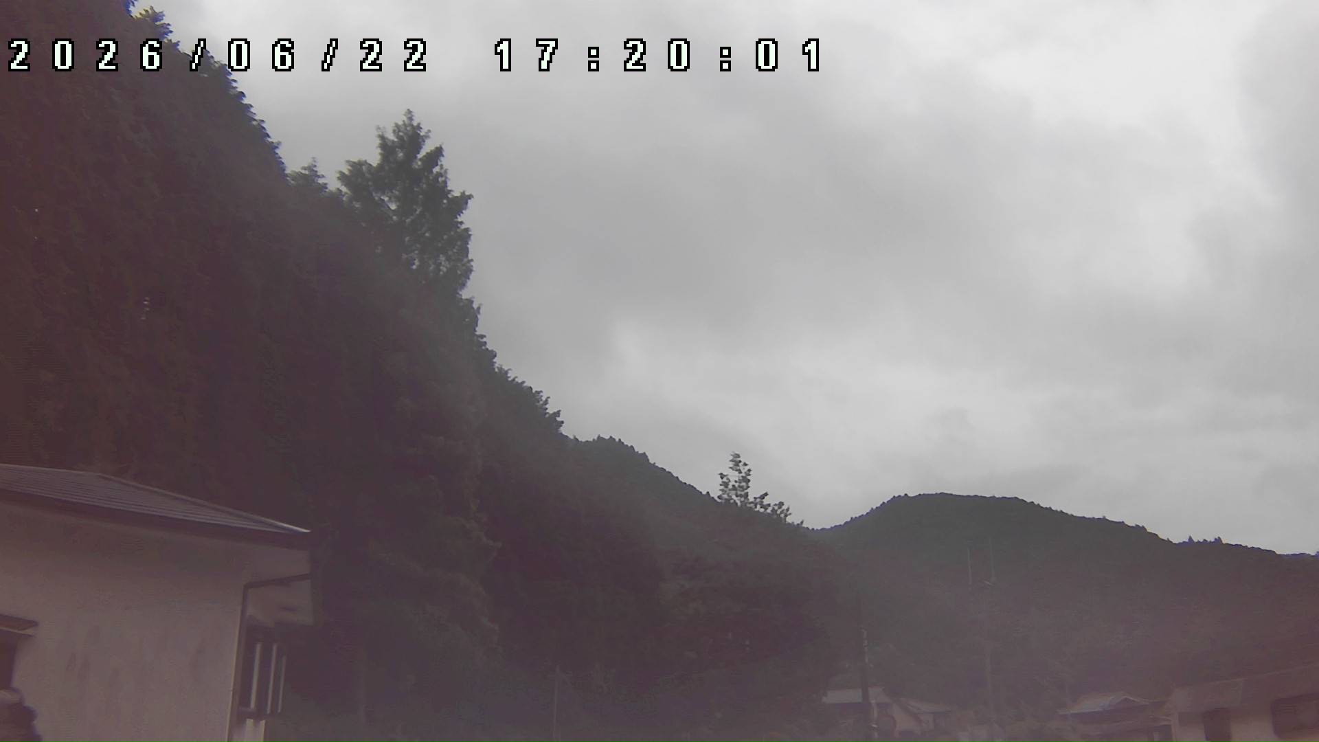 2026年6月22日 17:20ごろの金剛山登山口周辺の空