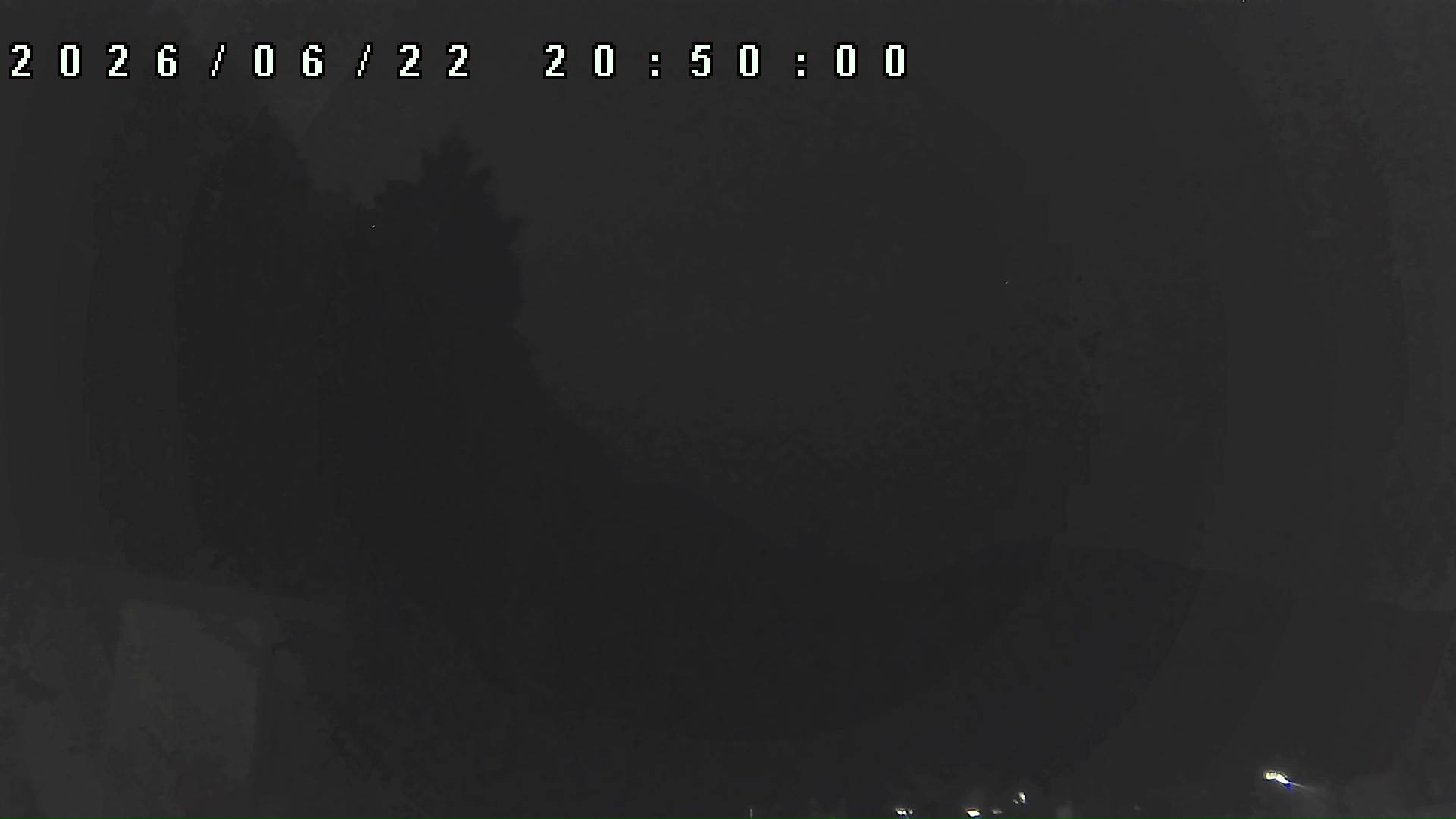 2026年6月22日 20:50ごろの金剛山登山口周辺の空