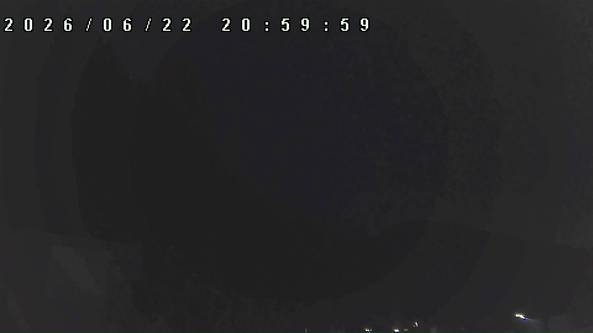 2026年6月22日 21:00ごろの金剛山登山口周辺の空