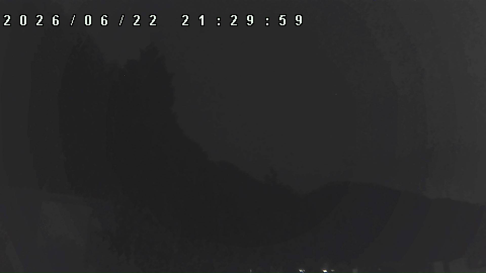 2026年6月22日 21:30ごろの金剛山登山口周辺の空