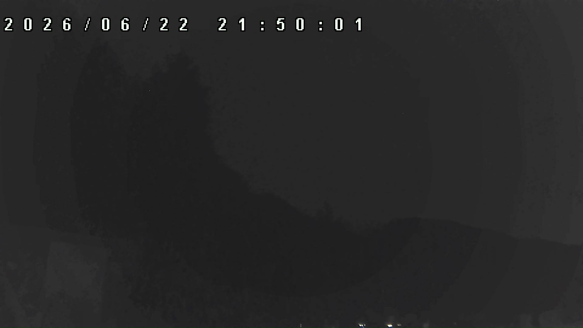 2026年6月22日 21:50ごろの金剛山登山口周辺の空