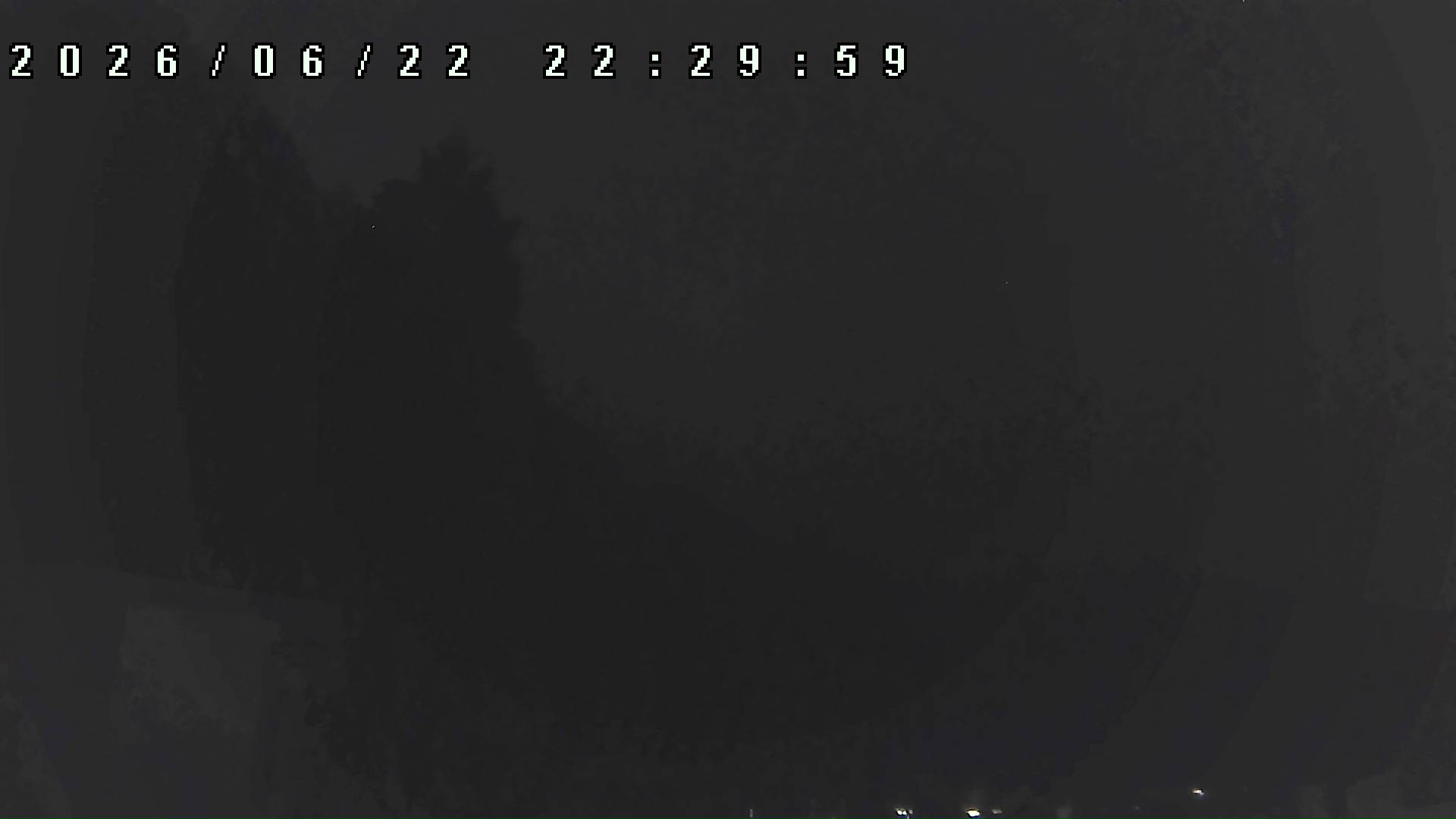 2026年6月22日 22:30ごろの金剛山登山口周辺の空