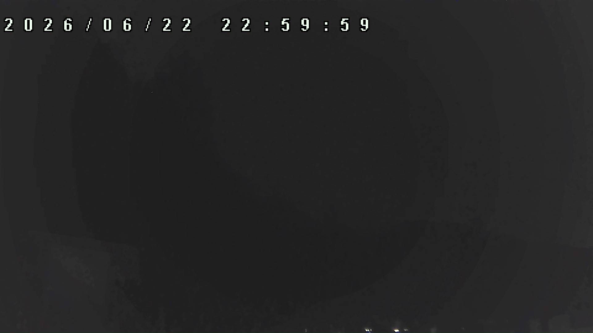 2026年6月22日 23:00ごろの金剛山登山口周辺の空