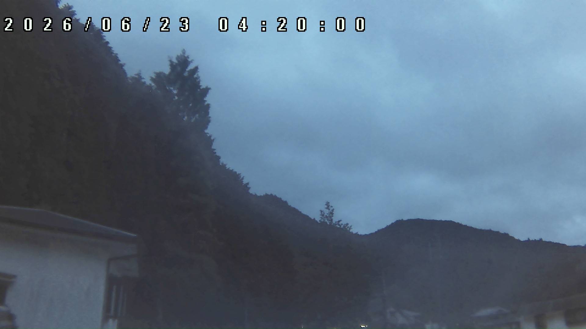 2026年6月23日 04:20ごろの金剛山登山口周辺の空