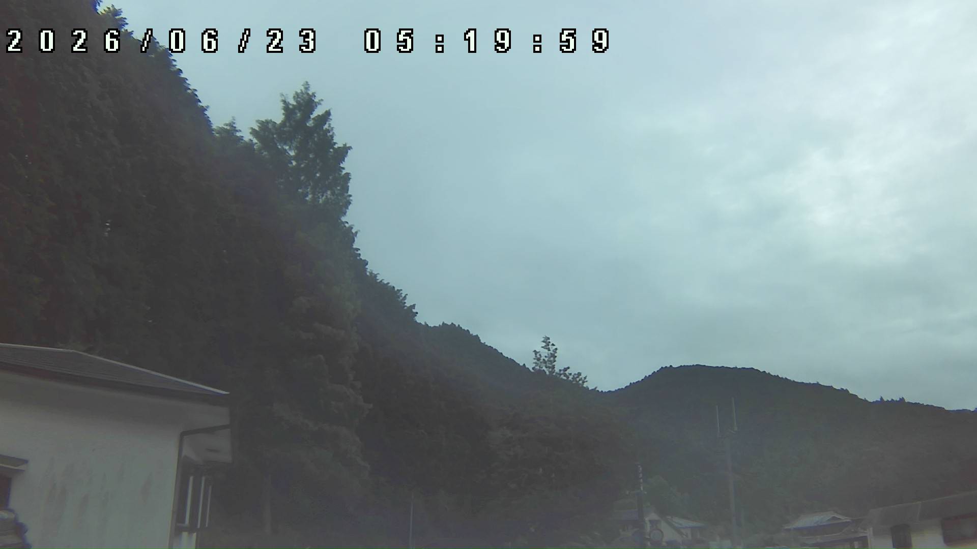 2026年6月23日 05:20ごろの金剛山登山口周辺の空