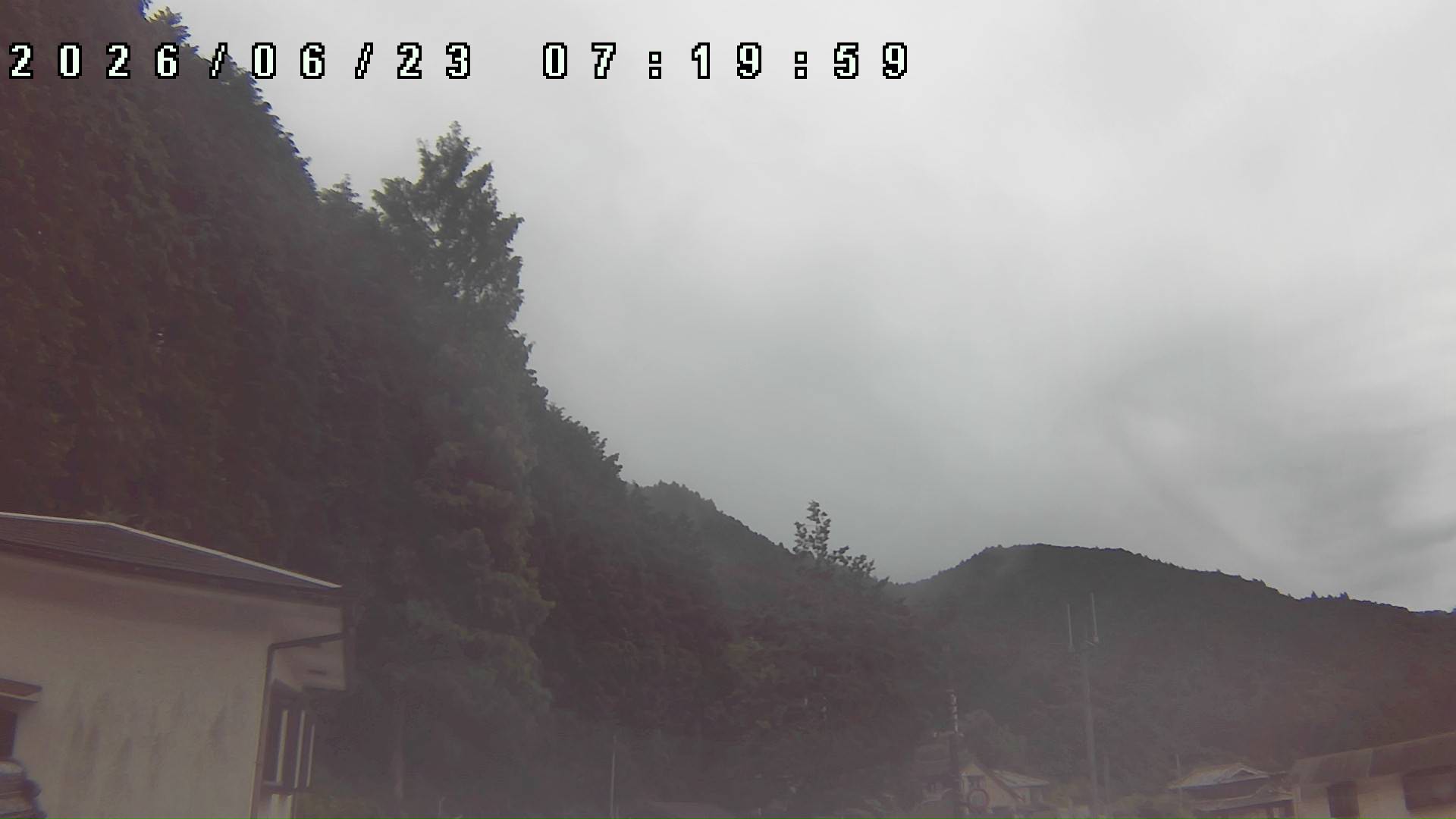2026年6月23日 07:20ごろの金剛山登山口周辺の空