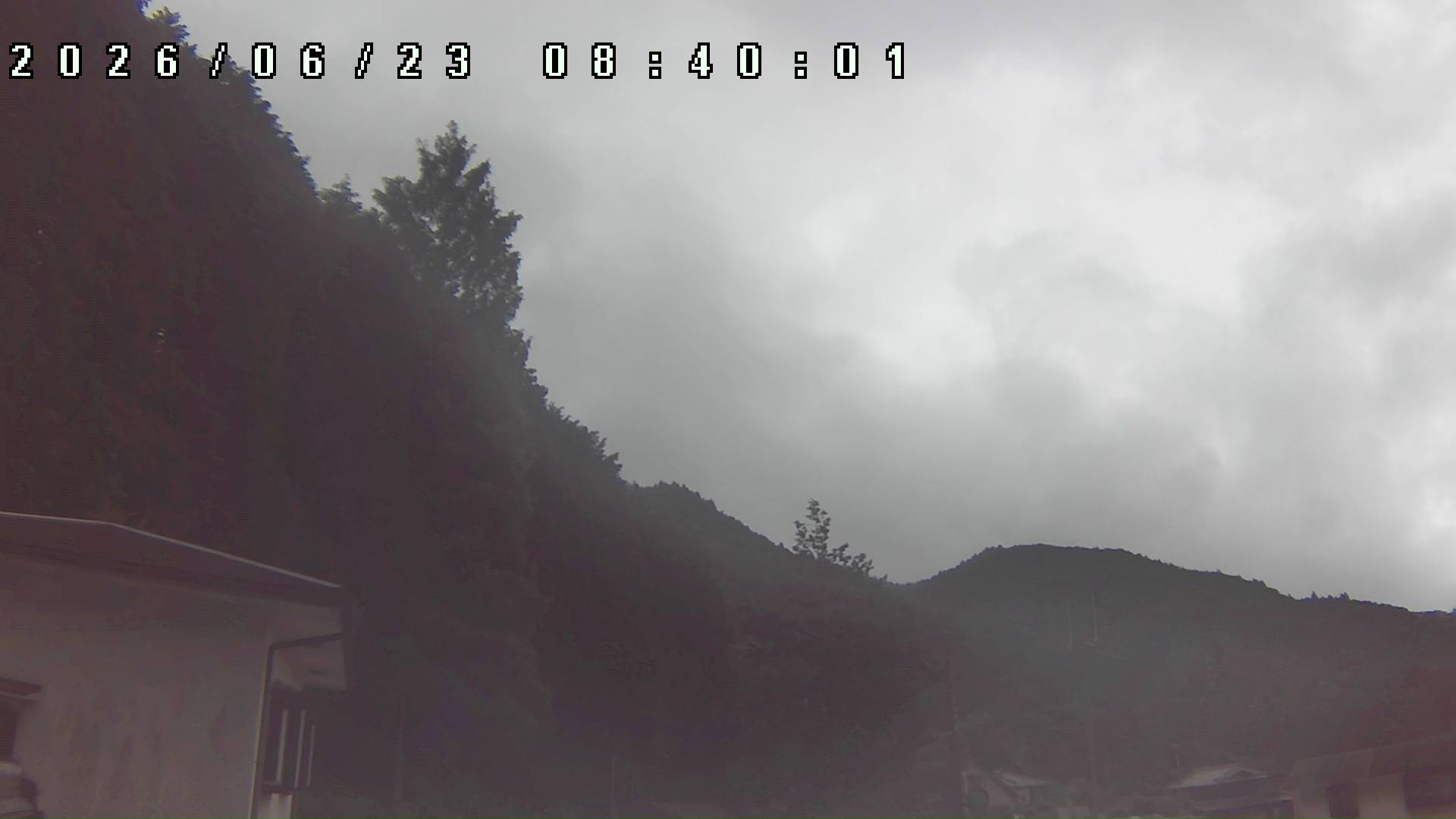2026年6月23日 08:40ごろの金剛山登山口周辺の空
