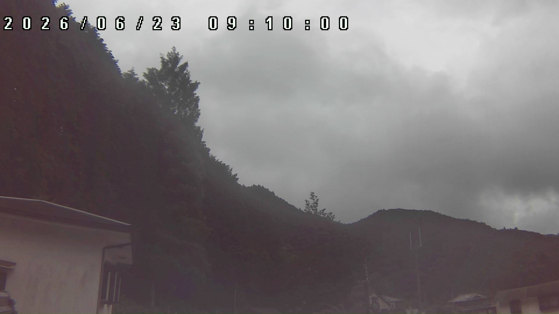 2026年6月23日 09:10ごろの金剛山登山口周辺の空
