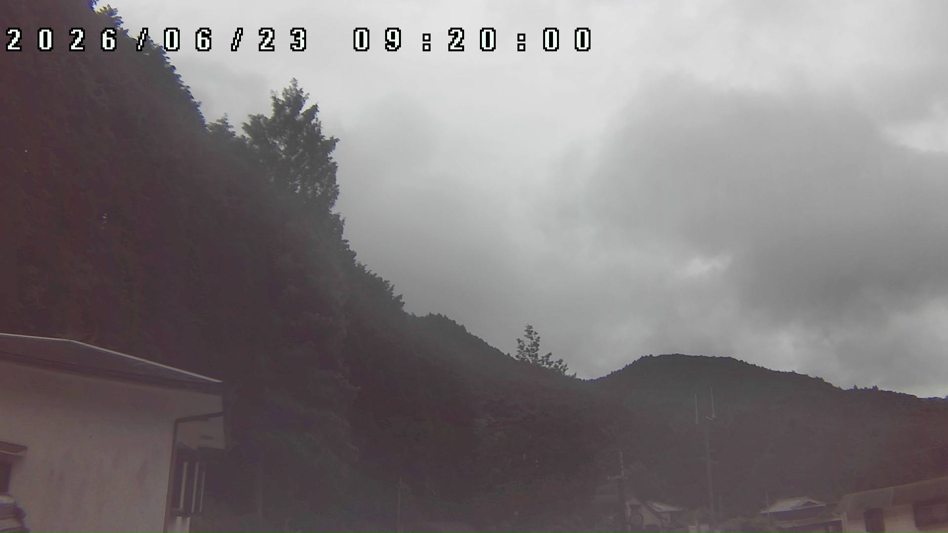 2026年6月23日 09:20ごろの金剛山登山口周辺の空