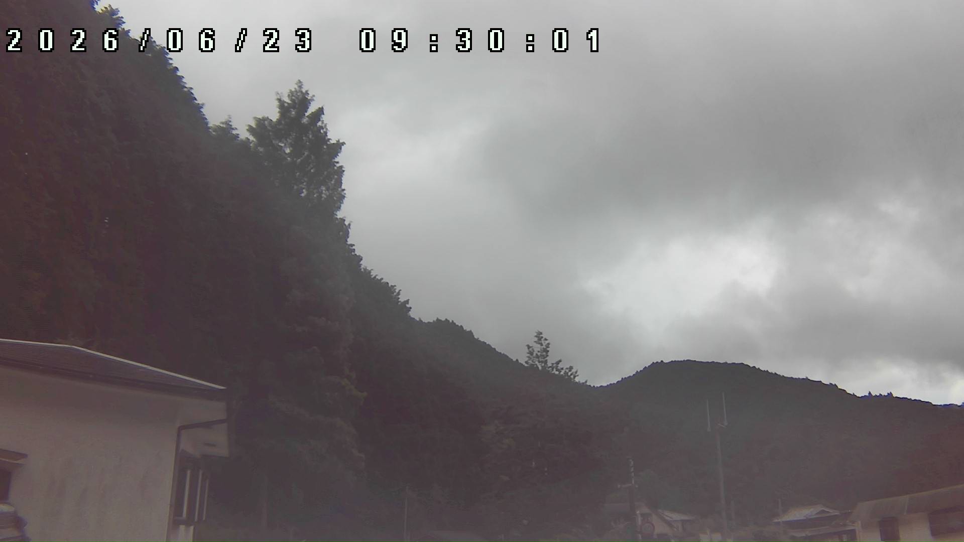 2026年6月23日 09:30ごろの金剛山登山口周辺の空