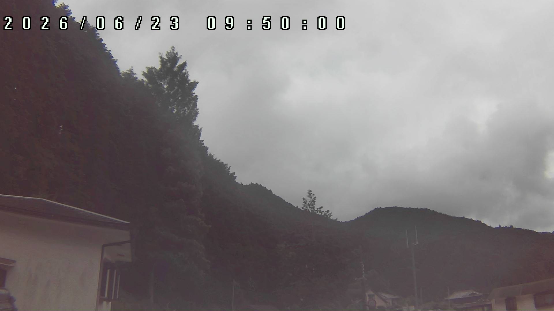 2026年6月23日 09:50ごろの金剛山登山口周辺の空
