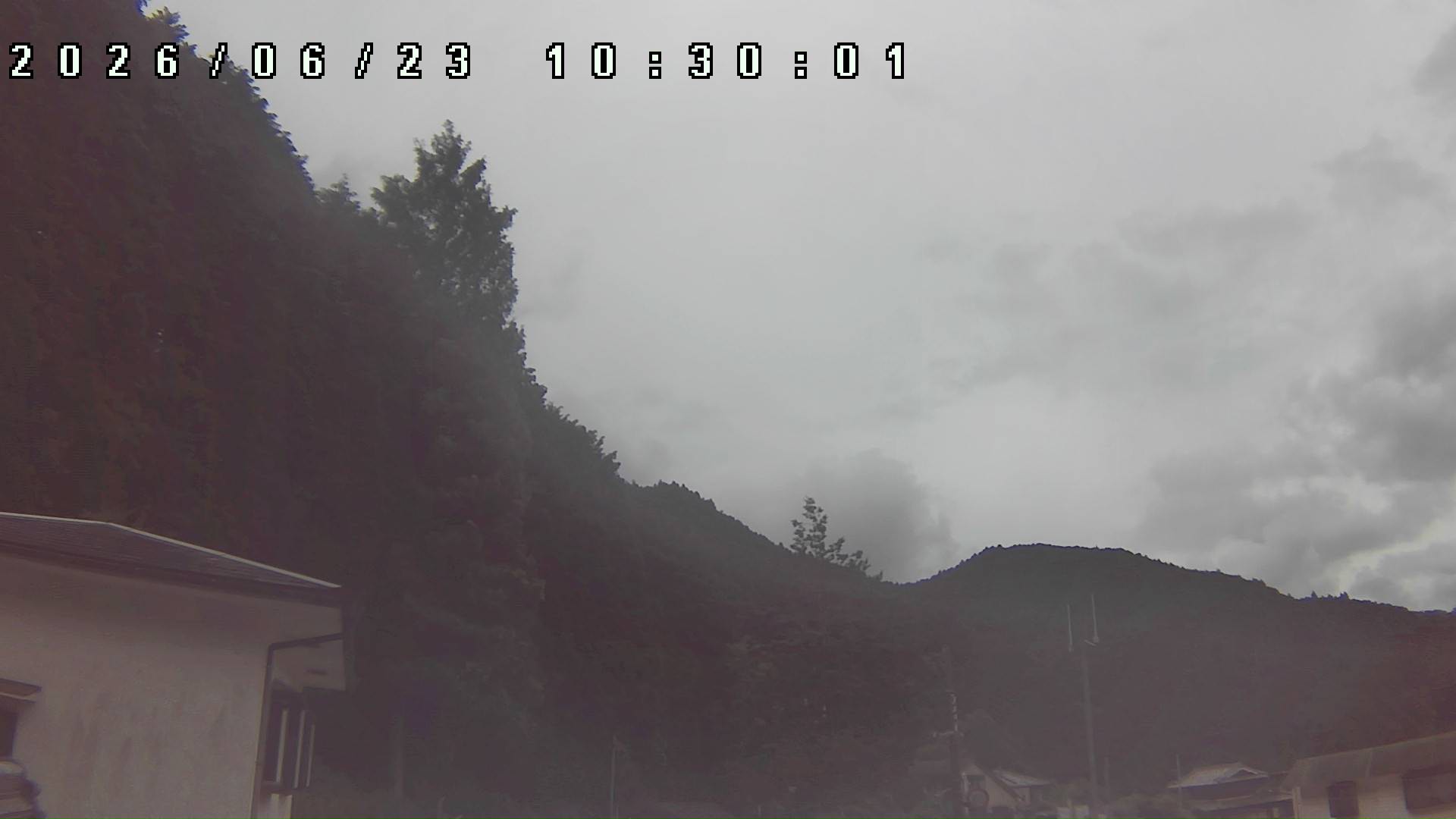 2026年6月23日 10:30ごろの金剛山登山口周辺の空