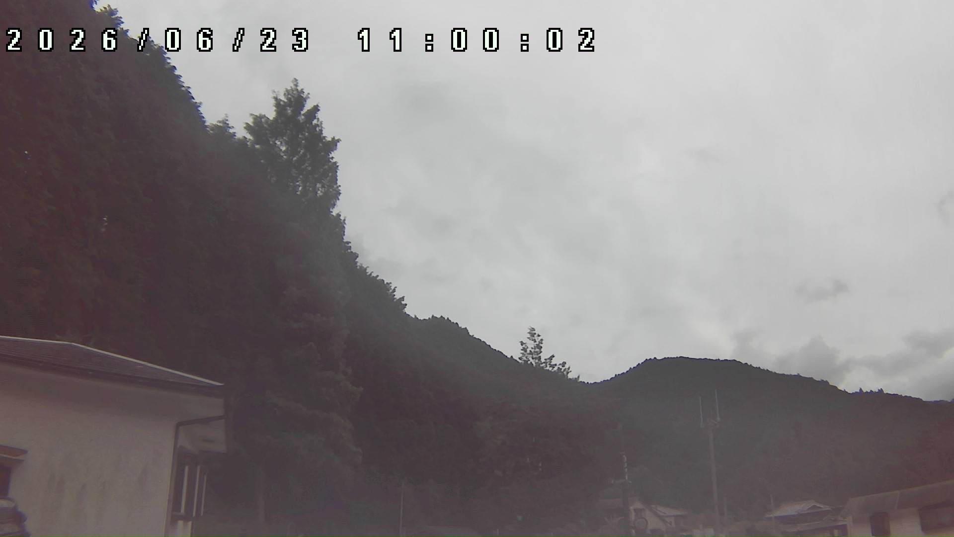 2026年6月23日 11:00ごろの金剛山登山口周辺の空