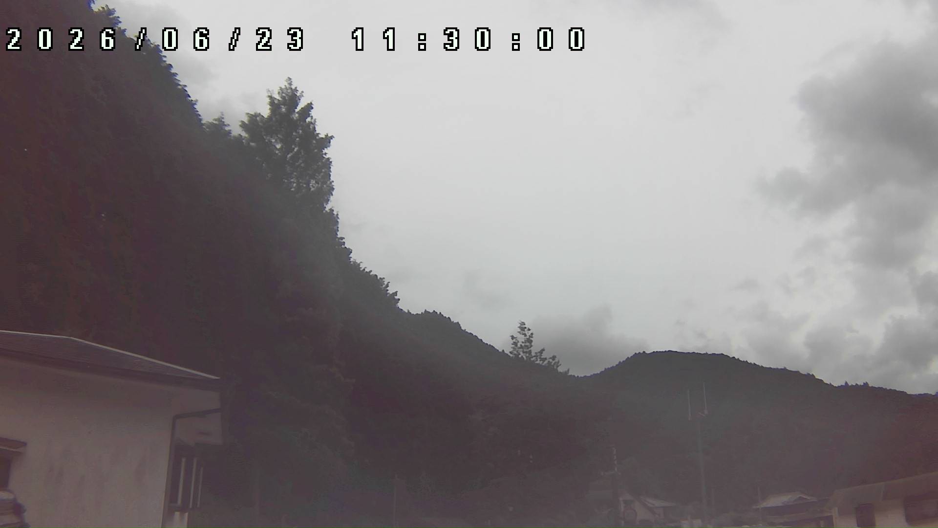 2026年6月23日 11:30ごろの金剛山登山口周辺の空