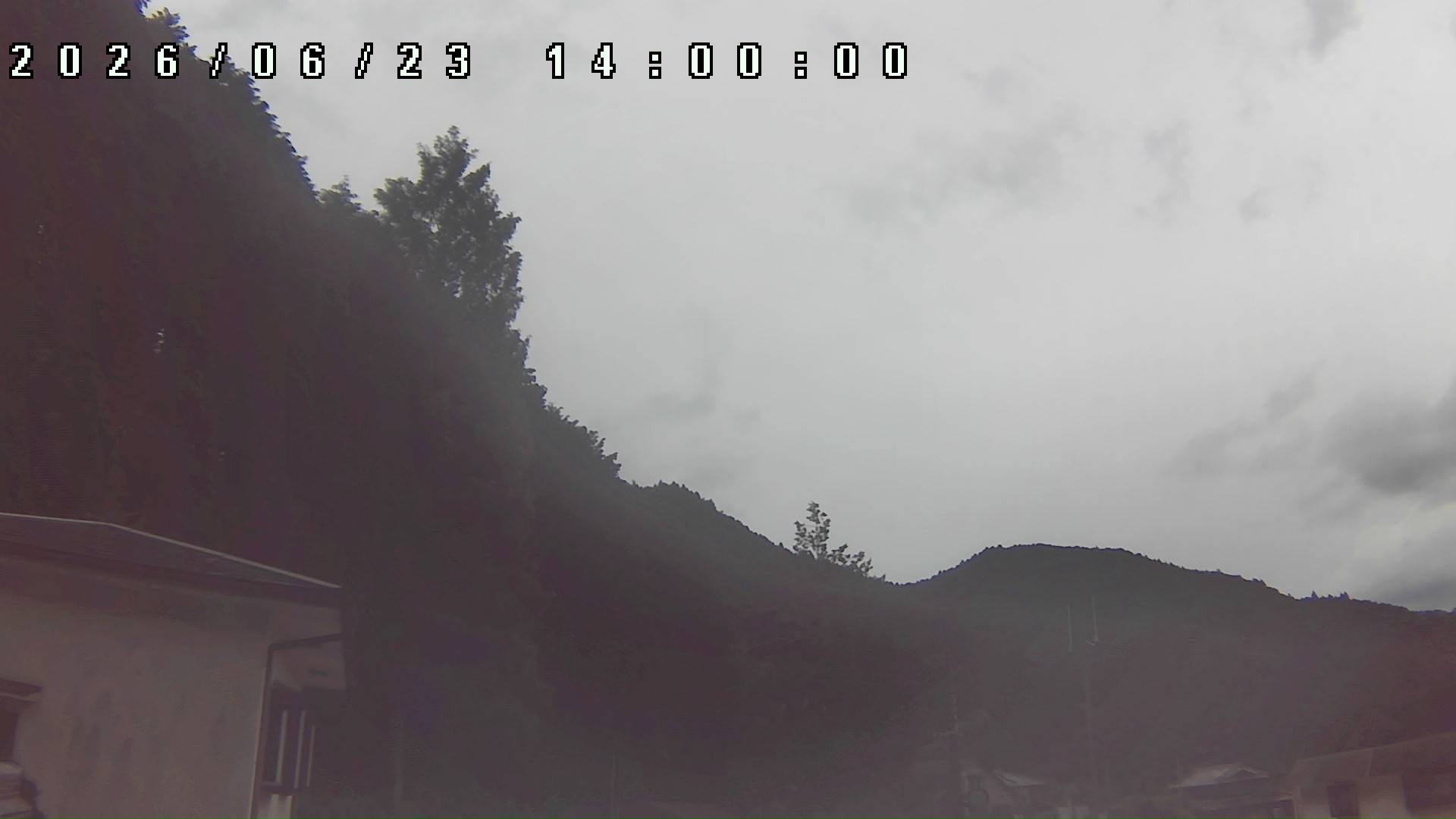 2026年6月23日 14:00ごろの金剛山登山口周辺の空
