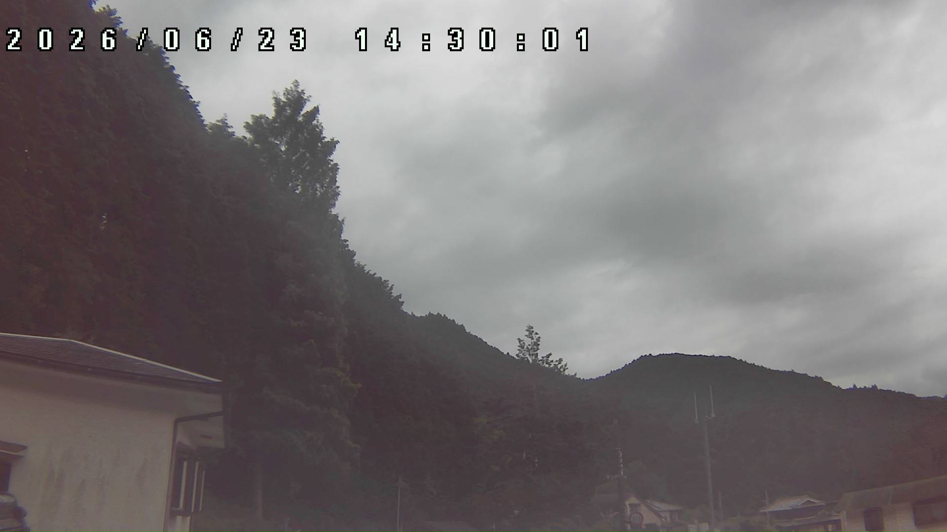 2026年6月23日 14:30ごろの金剛山登山口周辺の空