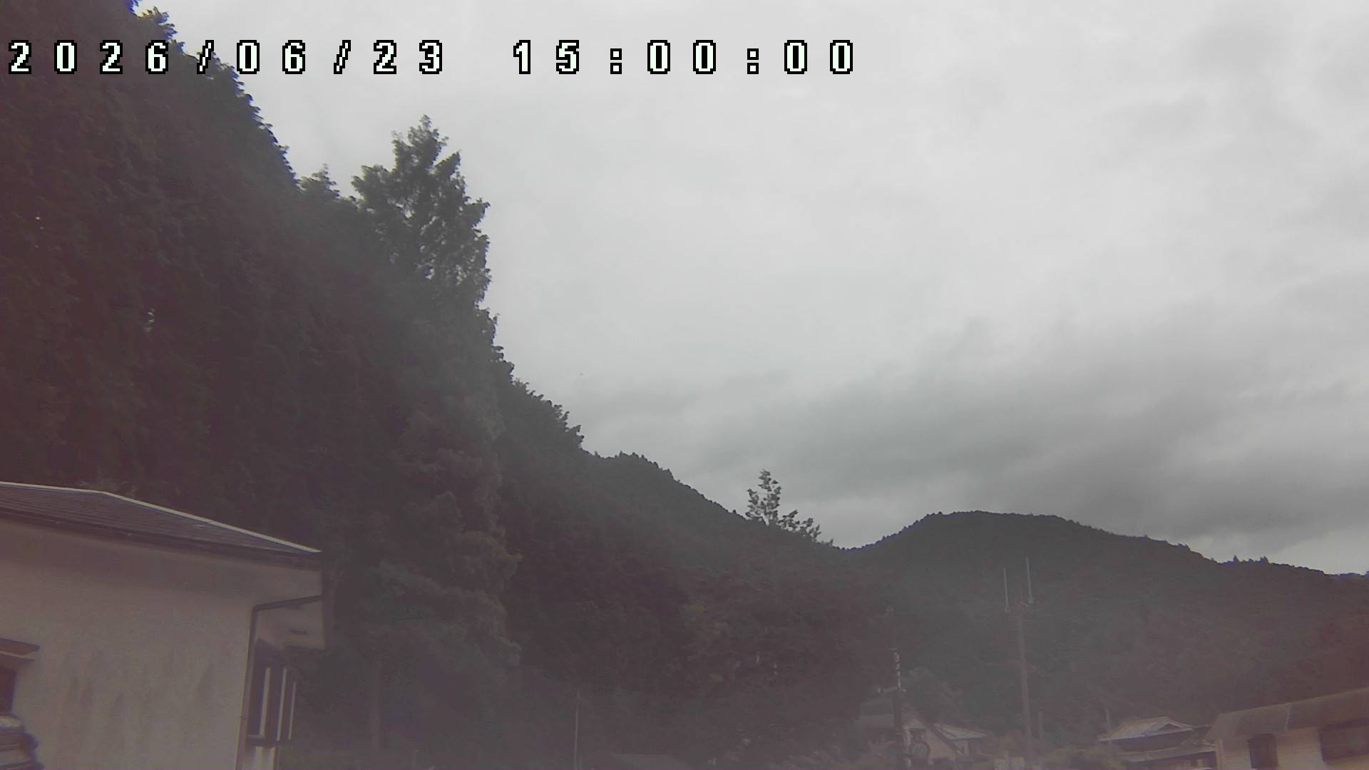 2026年6月23日 15:00ごろの金剛山登山口周辺の空
