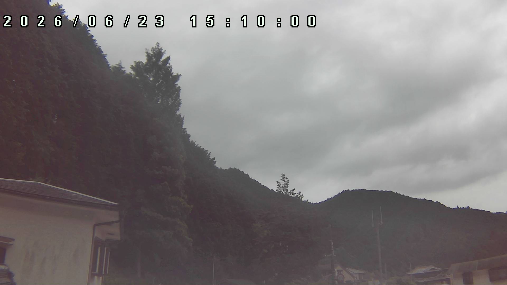 2026年6月23日 15:10ごろの金剛山登山口周辺の空