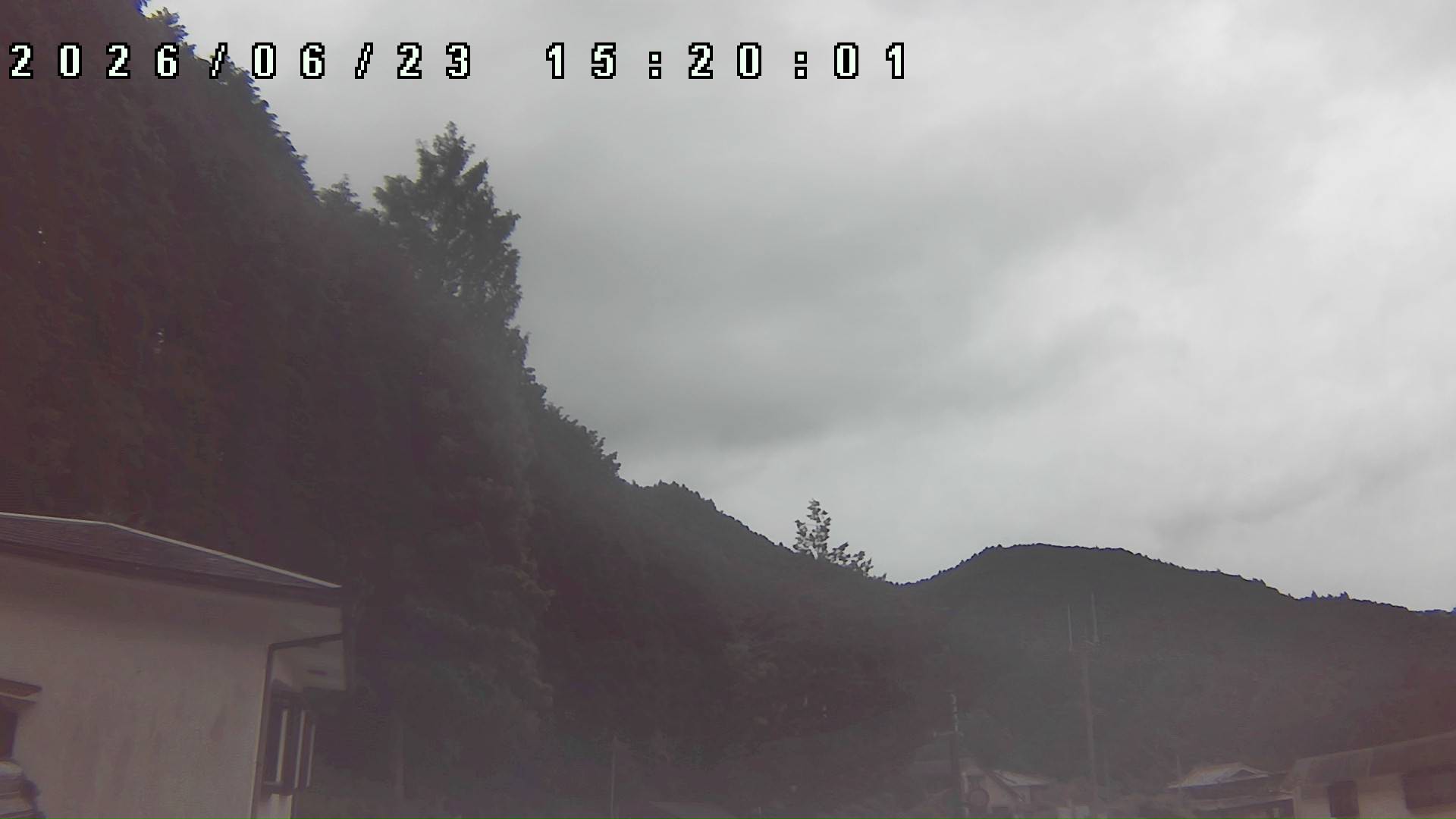 2026年6月23日 15:20ごろの金剛山登山口周辺の空