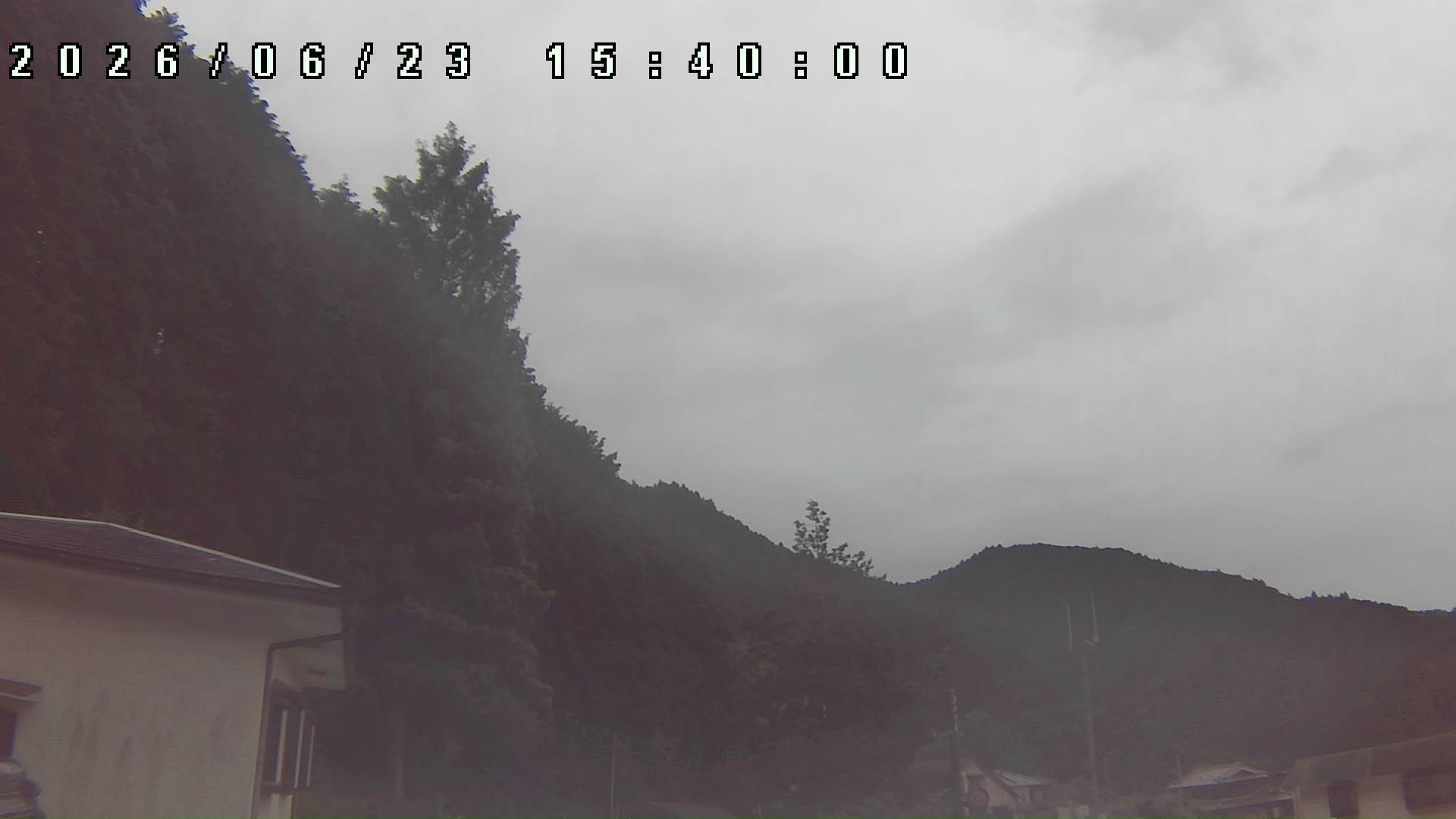 2026年6月23日 15:40ごろの金剛山登山口周辺の空