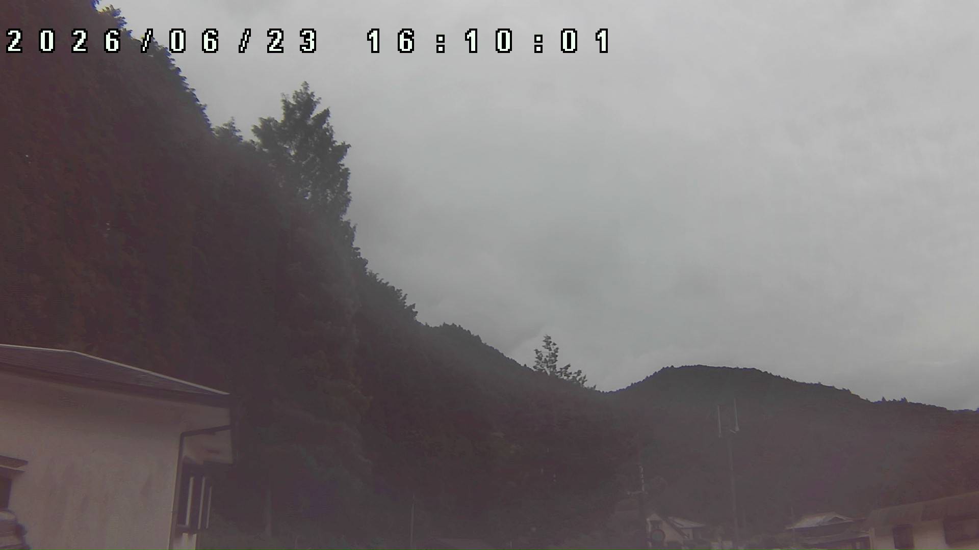 2026年6月23日 16:10ごろの金剛山登山口周辺の空