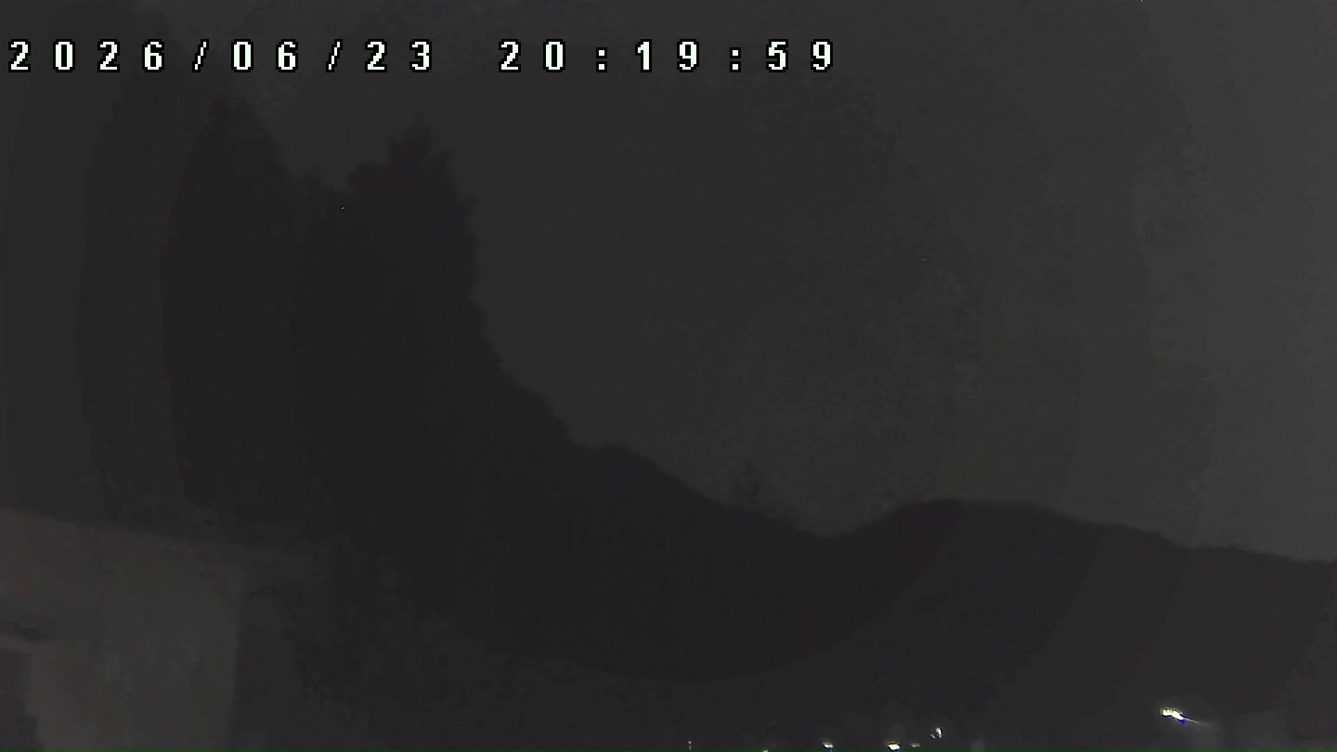 2026年6月23日 20:20ごろの金剛山登山口周辺の空