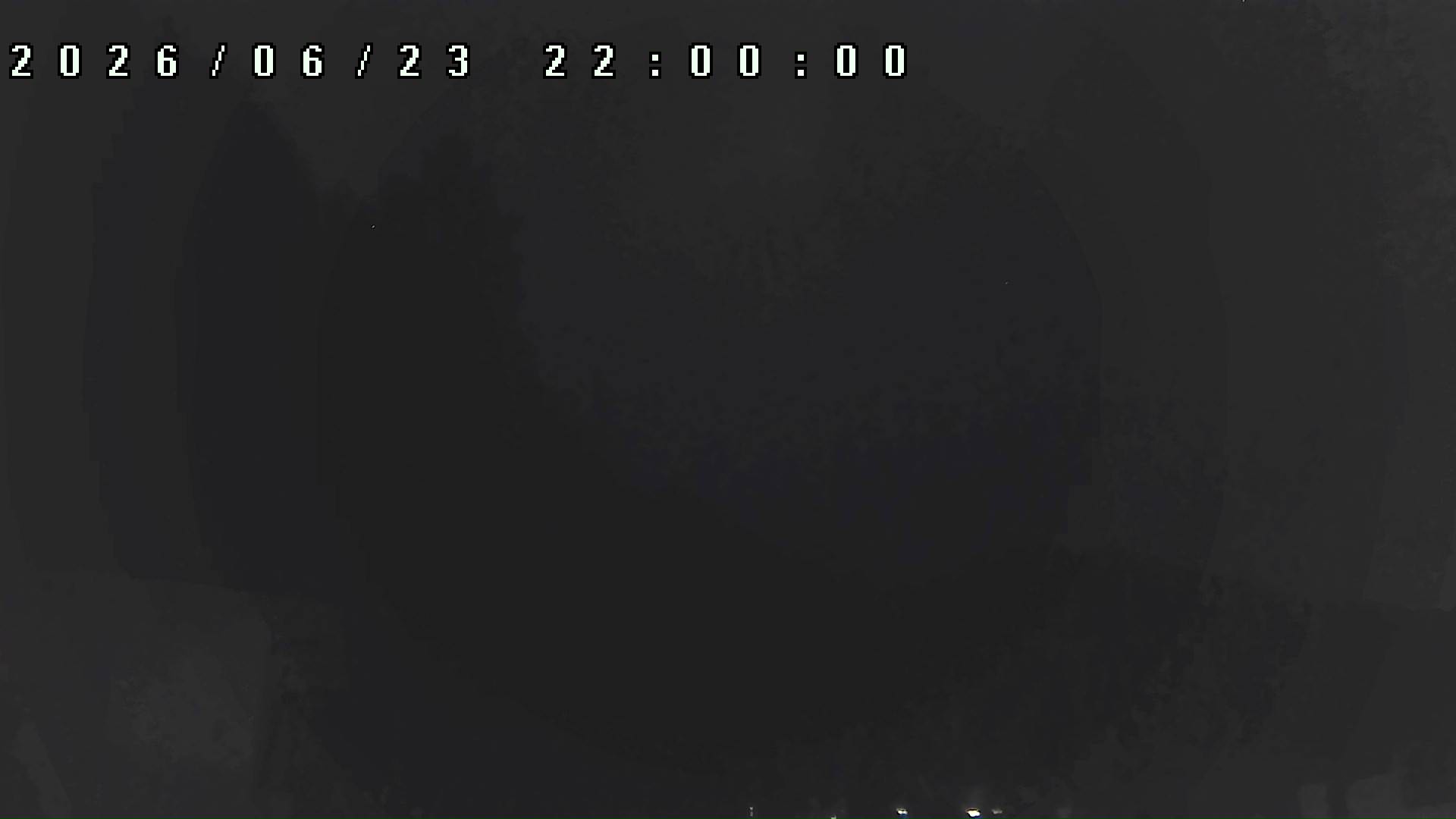 2026年6月23日 22:00ごろの金剛山登山口周辺の空
