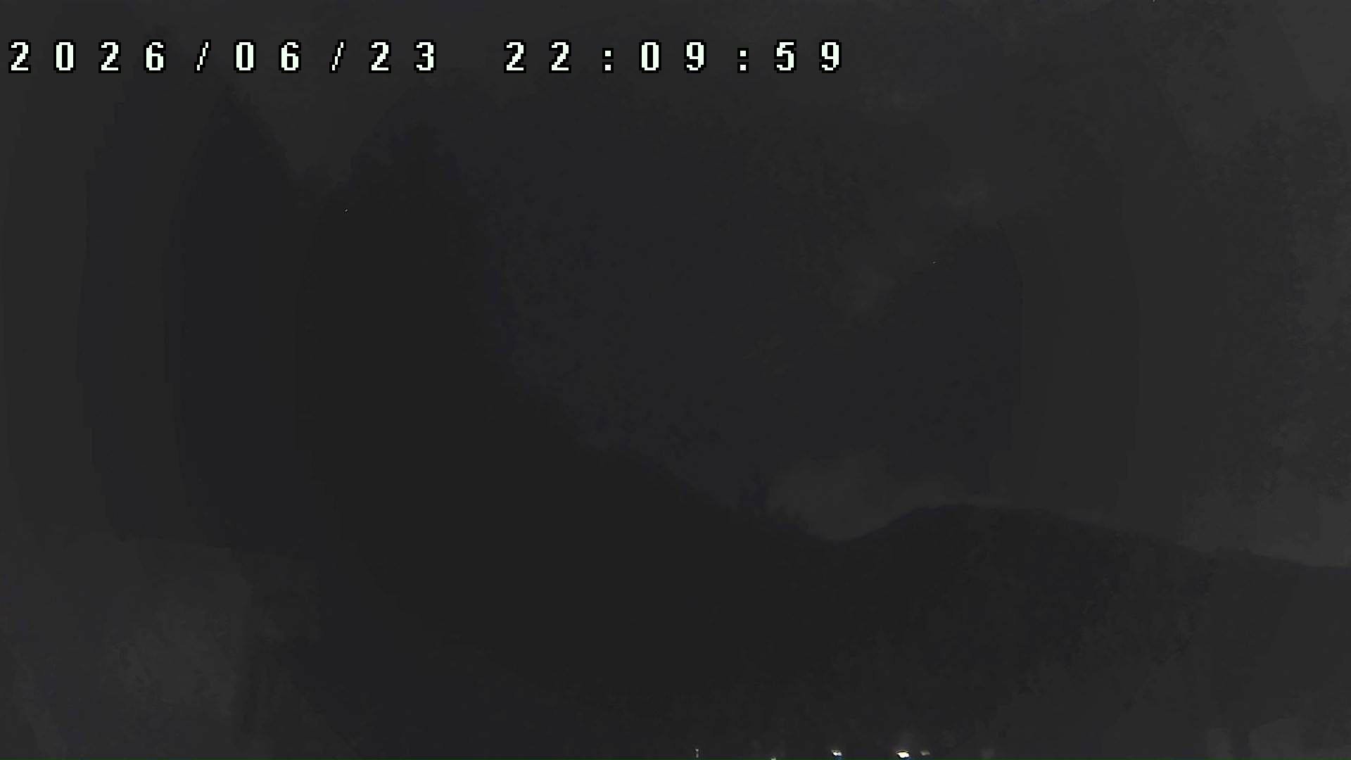 2026年6月23日 22:10ごろの金剛山登山口周辺の空