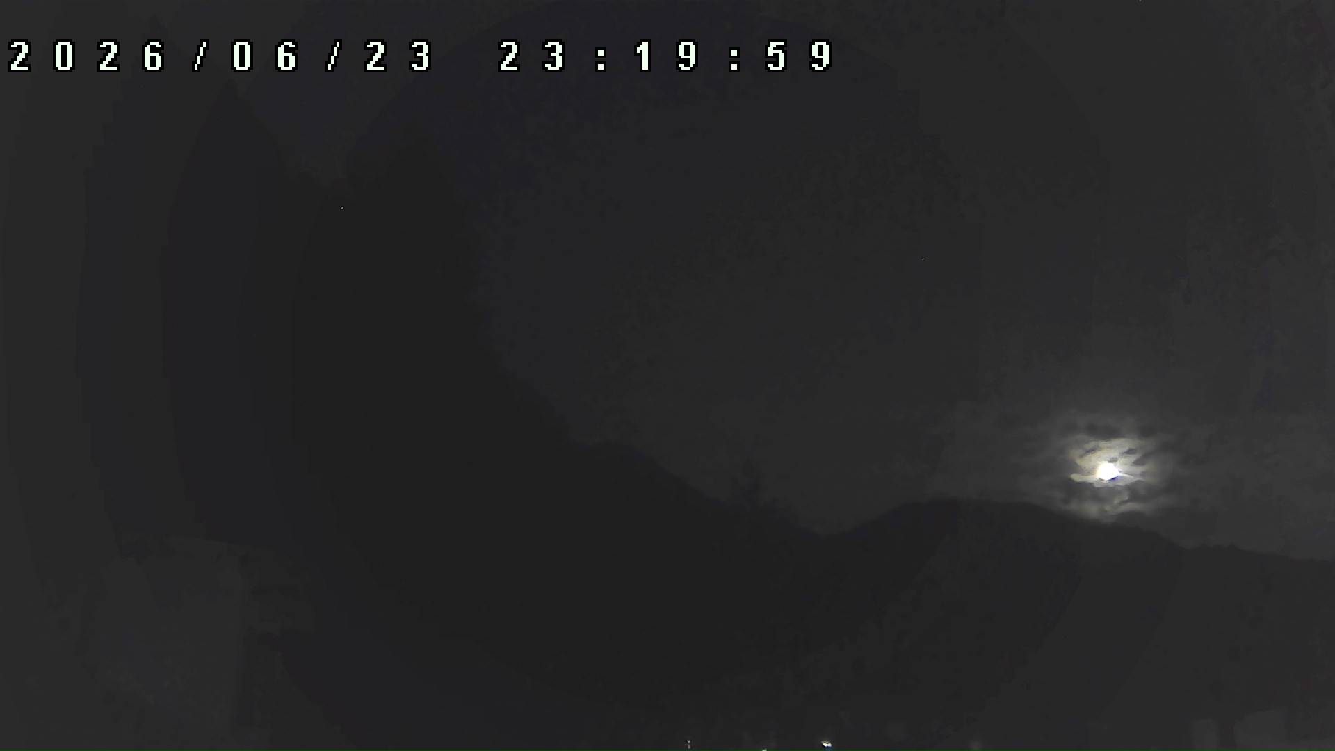 2026年6月23日 23:20ごろの金剛山登山口周辺の空