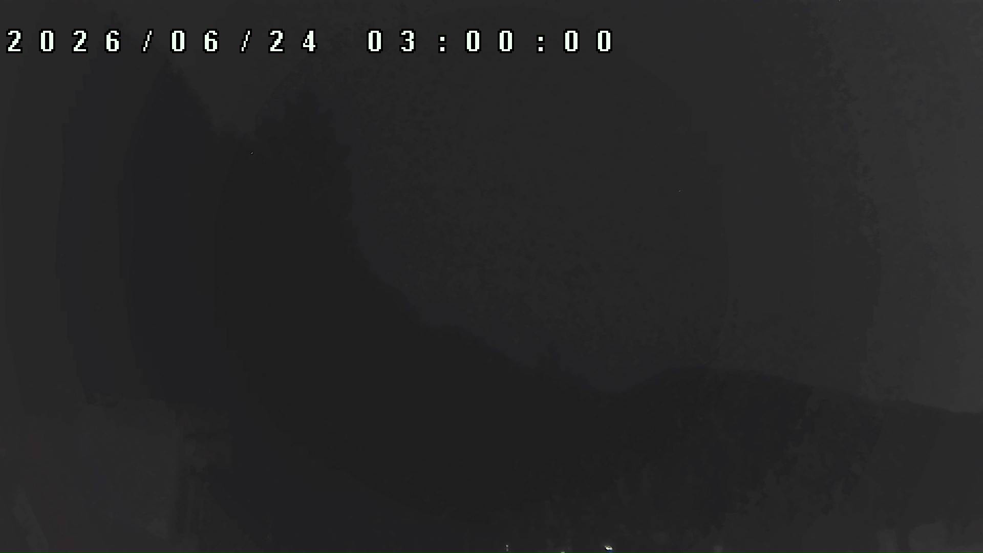 2026年6月24日 03:00ごろの金剛山登山口周辺の空