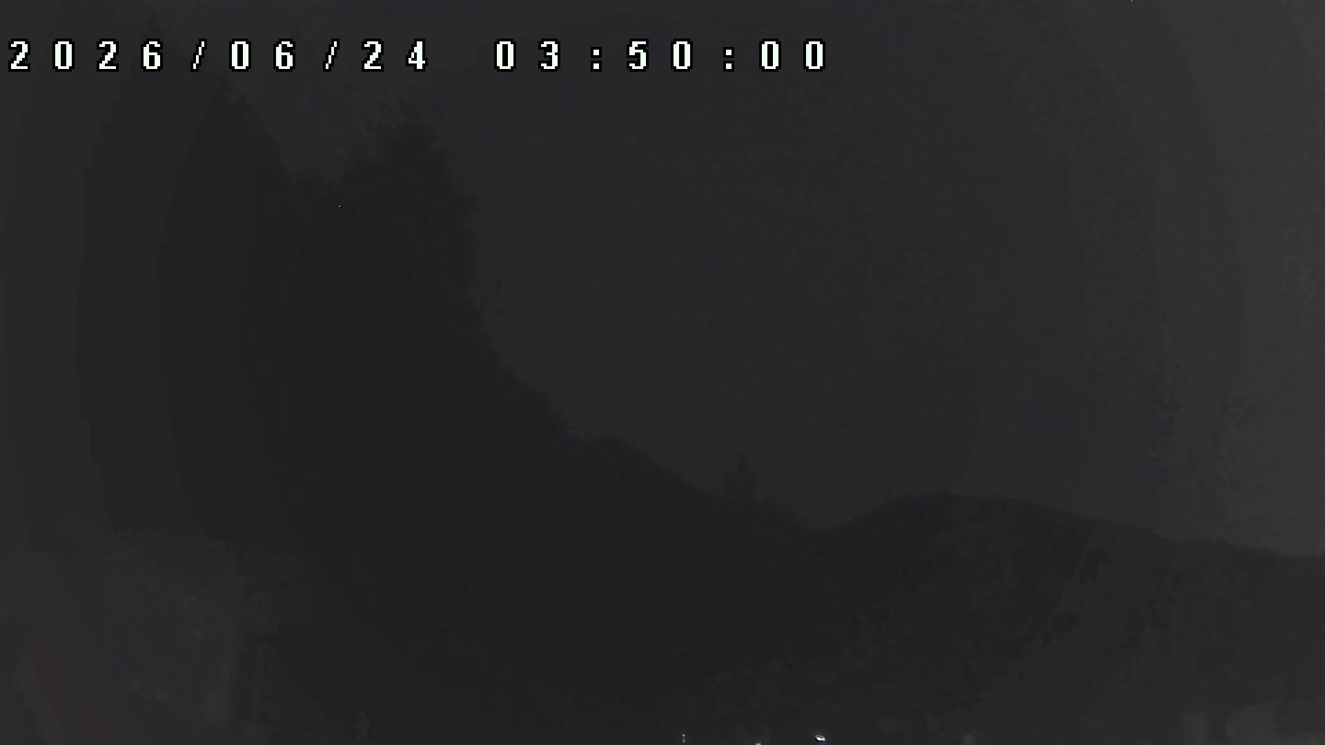 2026年6月24日 03:50ごろの金剛山登山口周辺の空