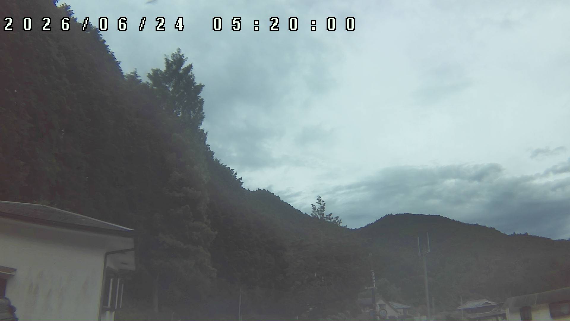 2026年6月24日 05:20ごろの金剛山登山口周辺の空