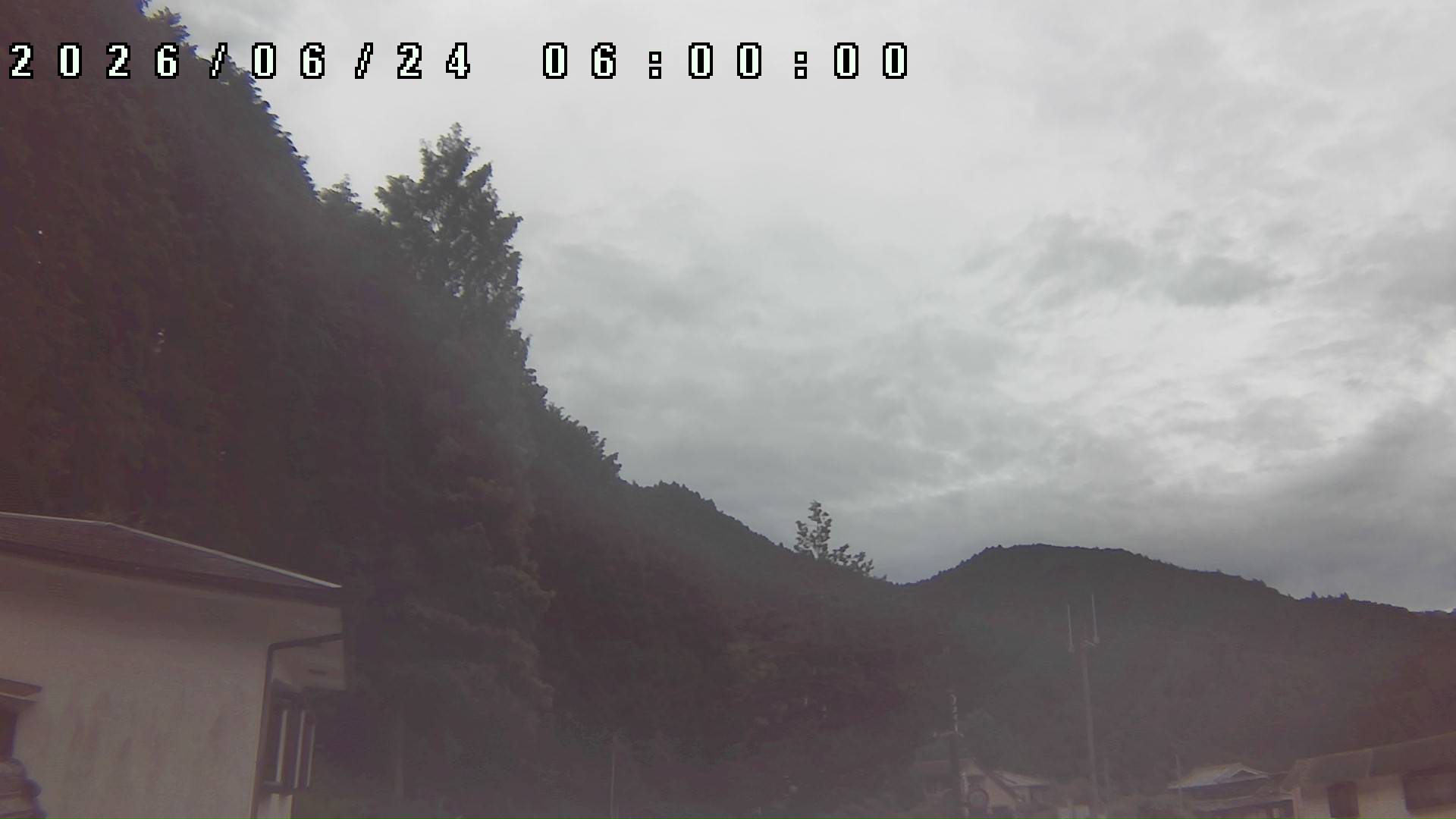 2026年6月24日 06:00ごろの金剛山登山口周辺の空