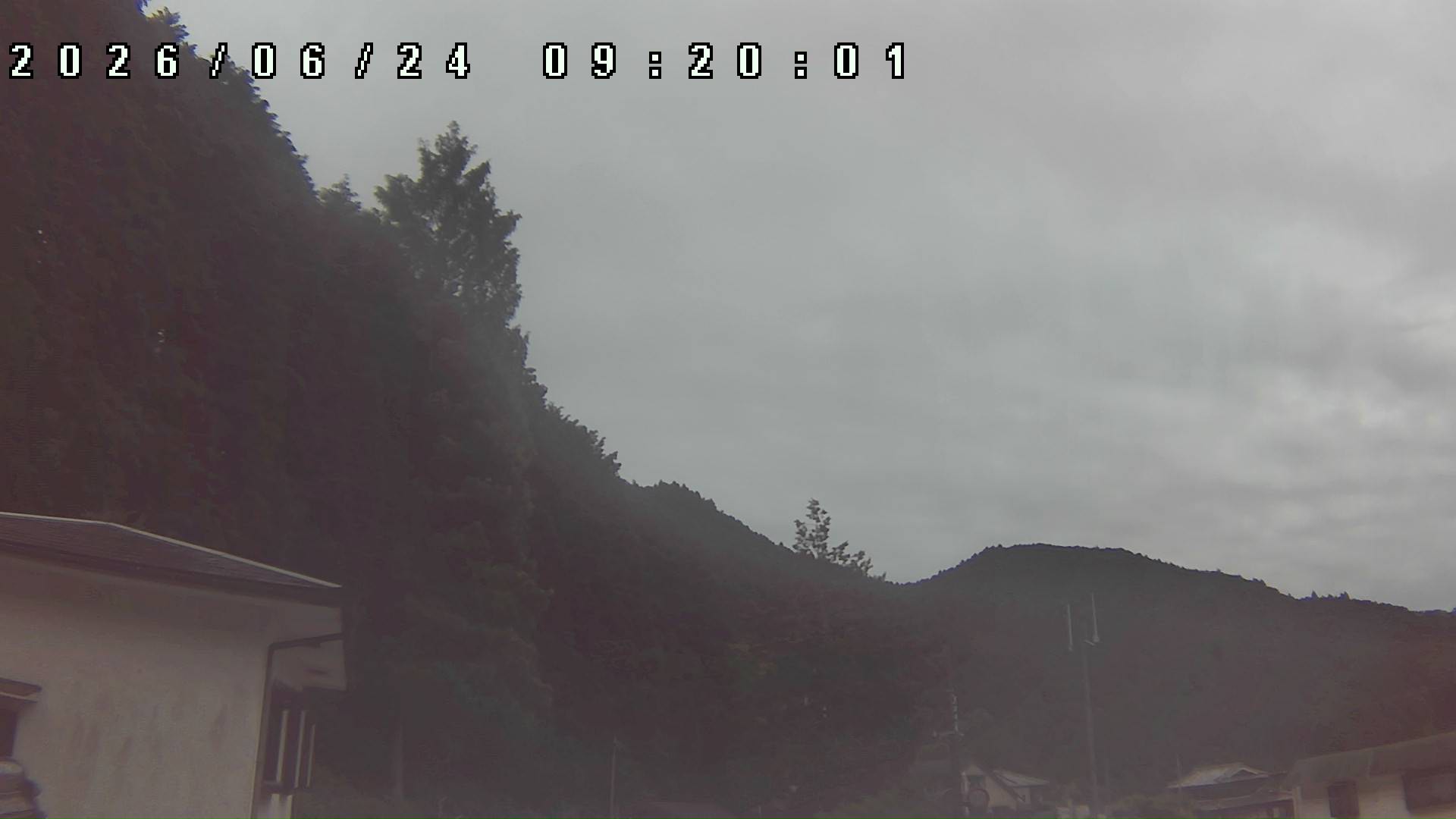 2026年6月24日 09:20ごろの金剛山登山口周辺の空