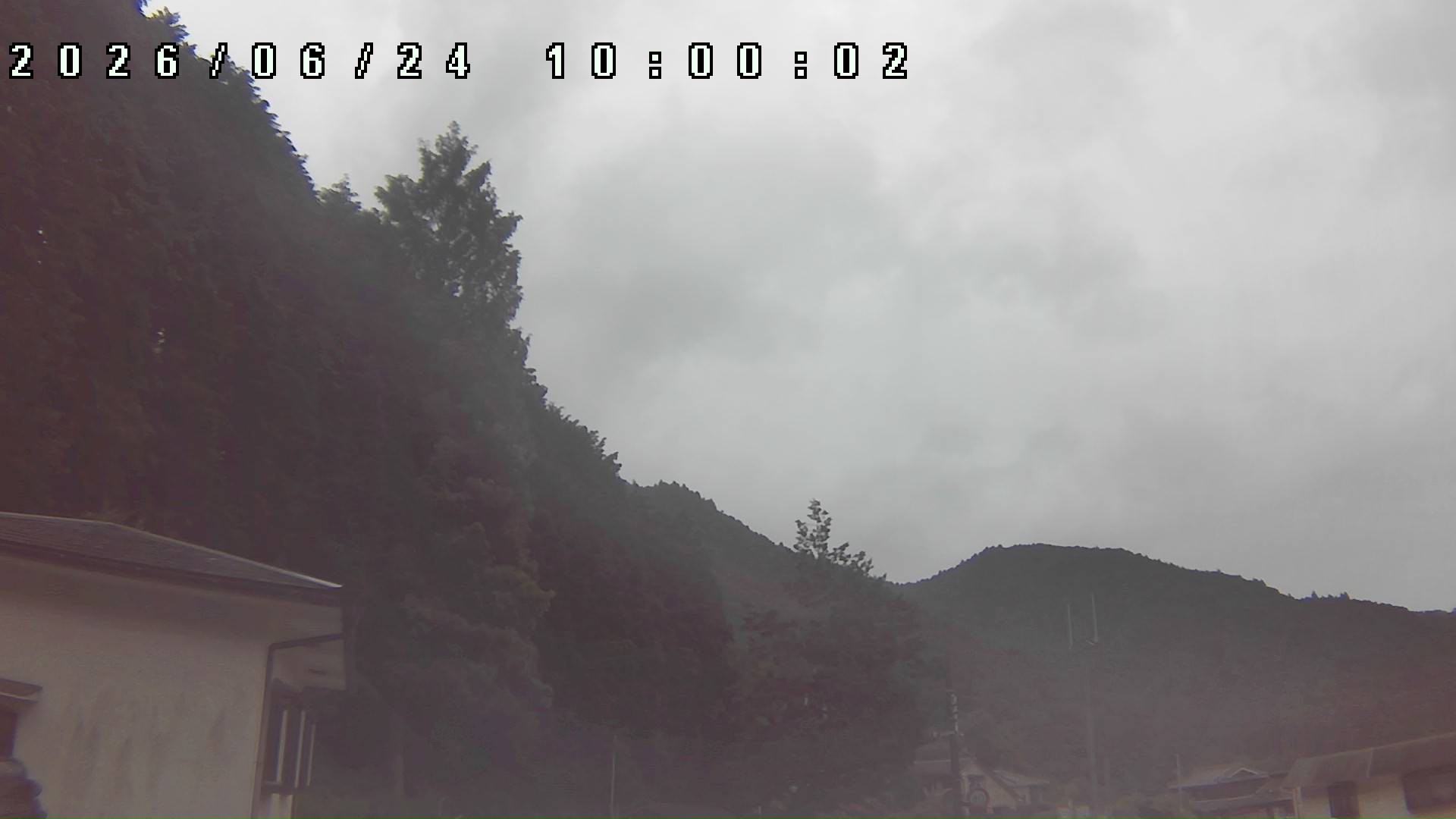 2026年6月24日 10:00ごろの金剛山登山口周辺の空
