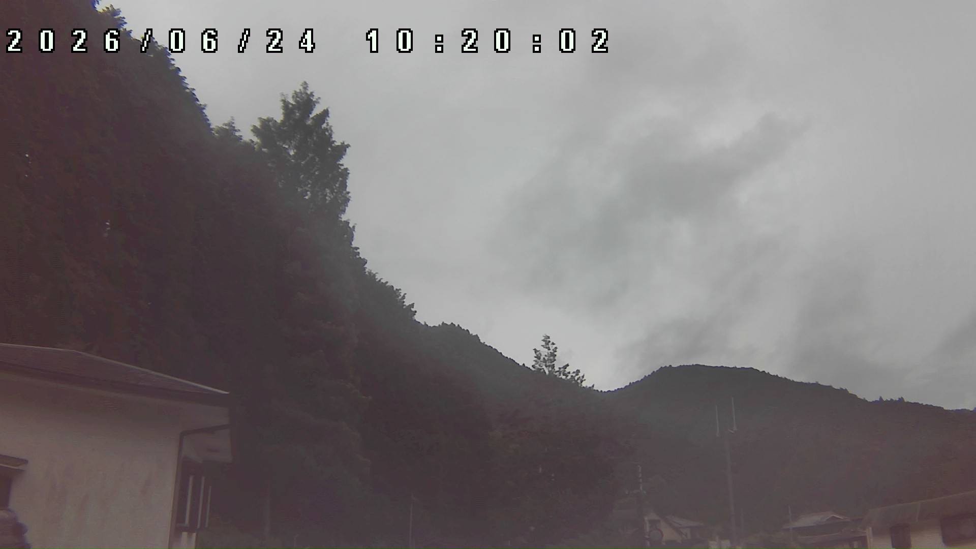 2026年6月24日 10:20ごろの金剛山登山口周辺の空